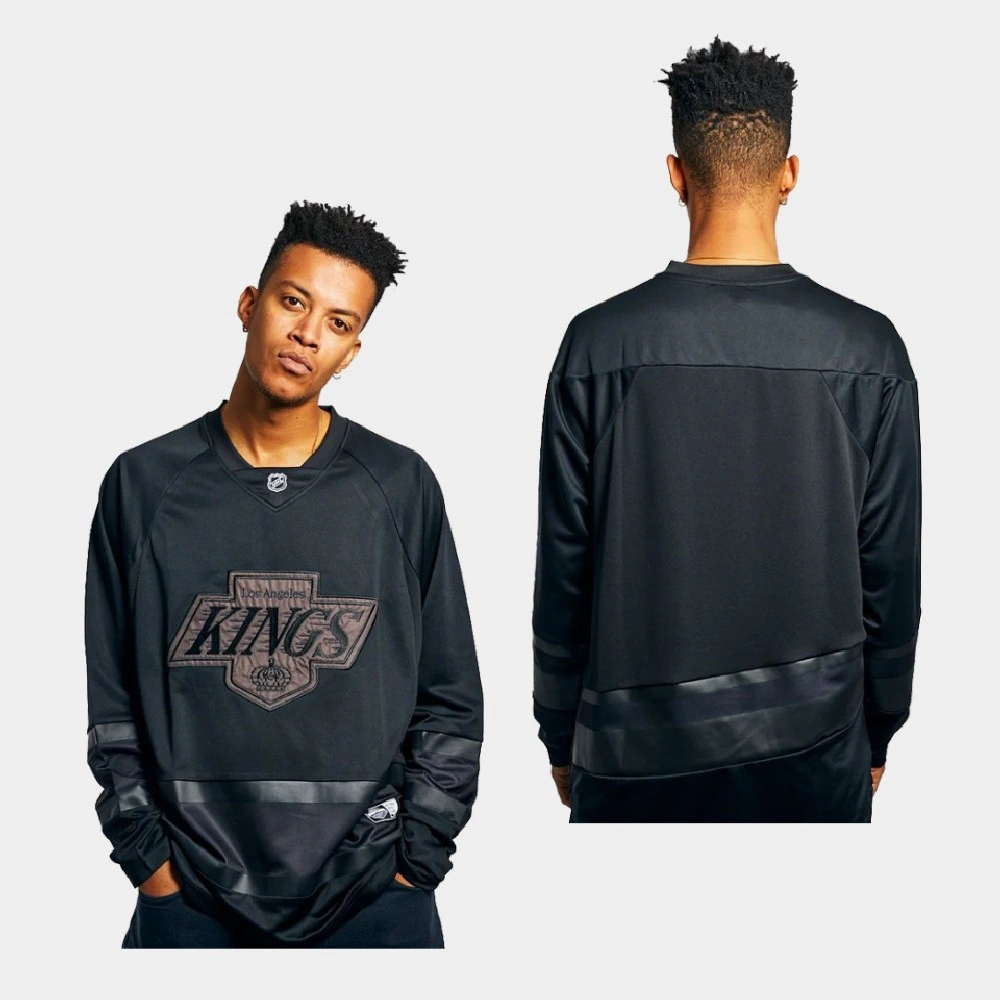 Los Angeles Kings Replica Triple Black Jersey