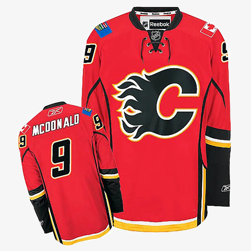 Lanny McDonald Calgary Flames Red Home Jersey