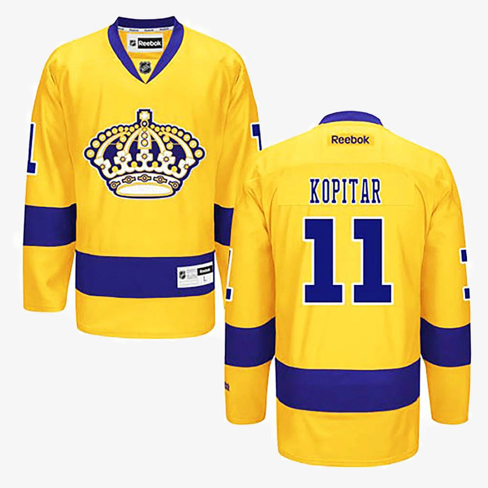 Anze Kopitar Los Angeles Kings Gold Alternate Jersey