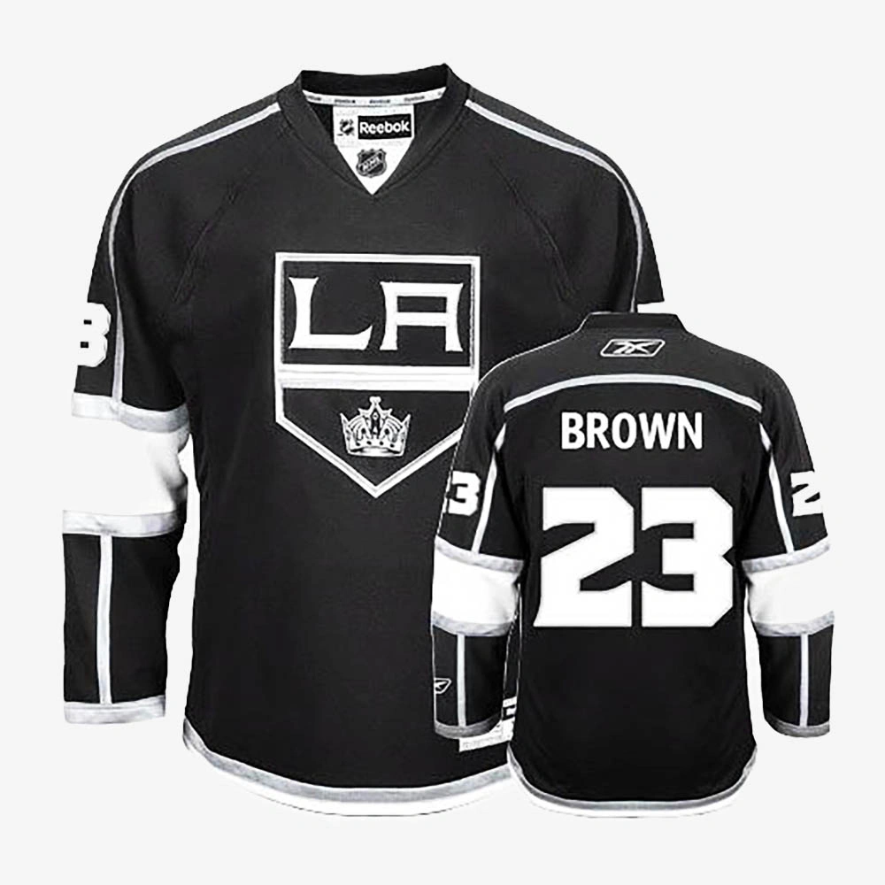 Women's Dustin Brown Los Angeles Kings Black Home Jersey