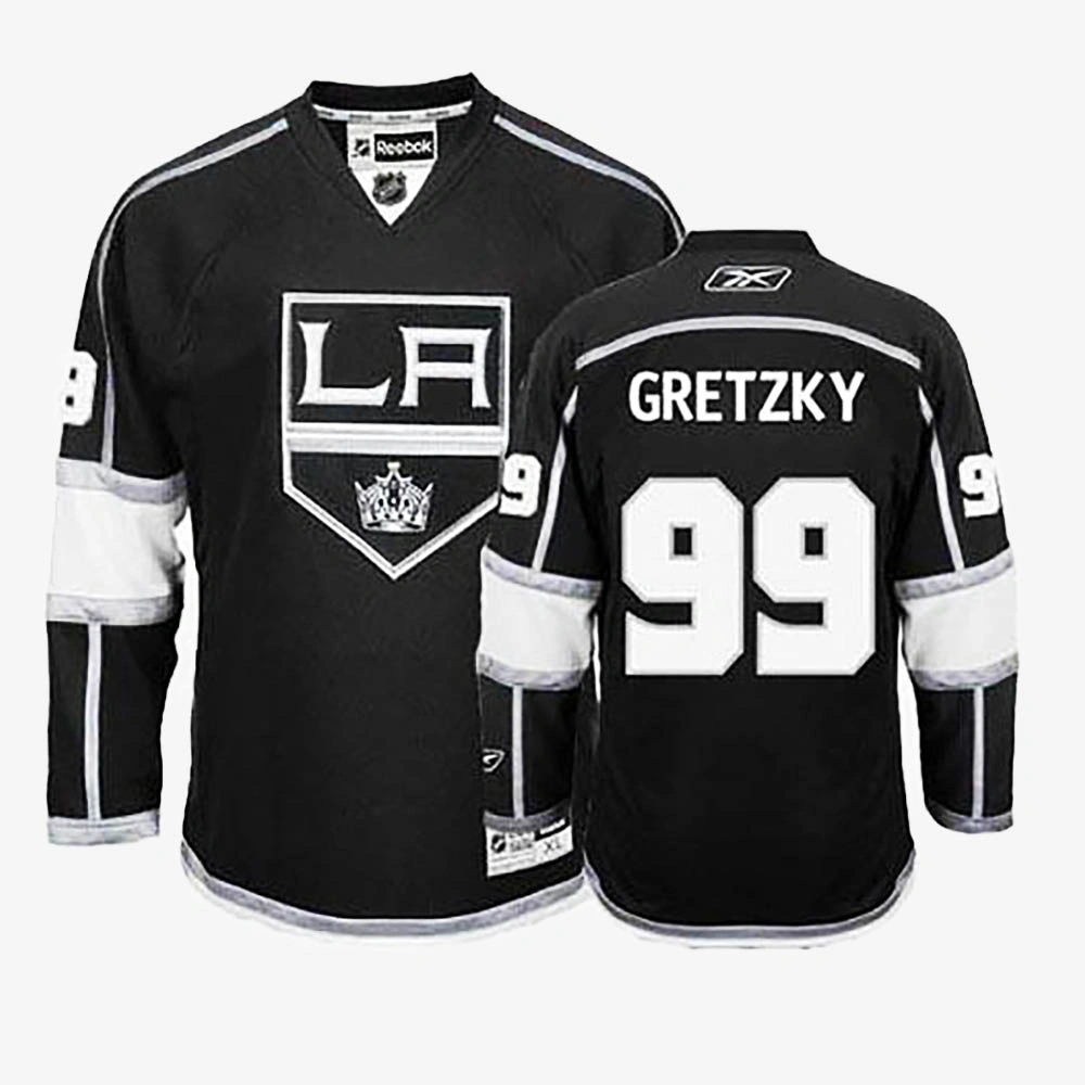 Wayne Gretzky Los Angeles Kings Black Home Jersey