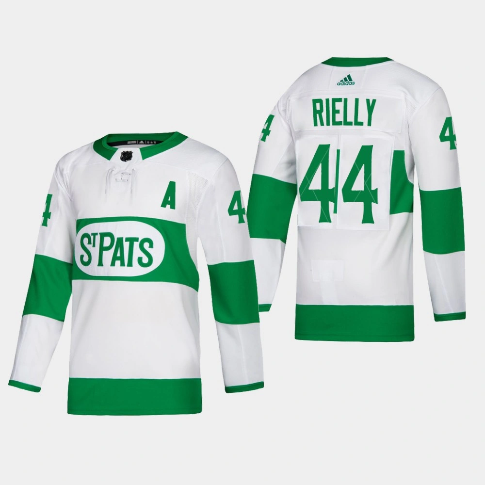Toronto St. Pats #44 Morgan Rielly Authentic Player White Jersey Toronto St. Pats #44 Morgan Rielly Authentic Player White Jersey