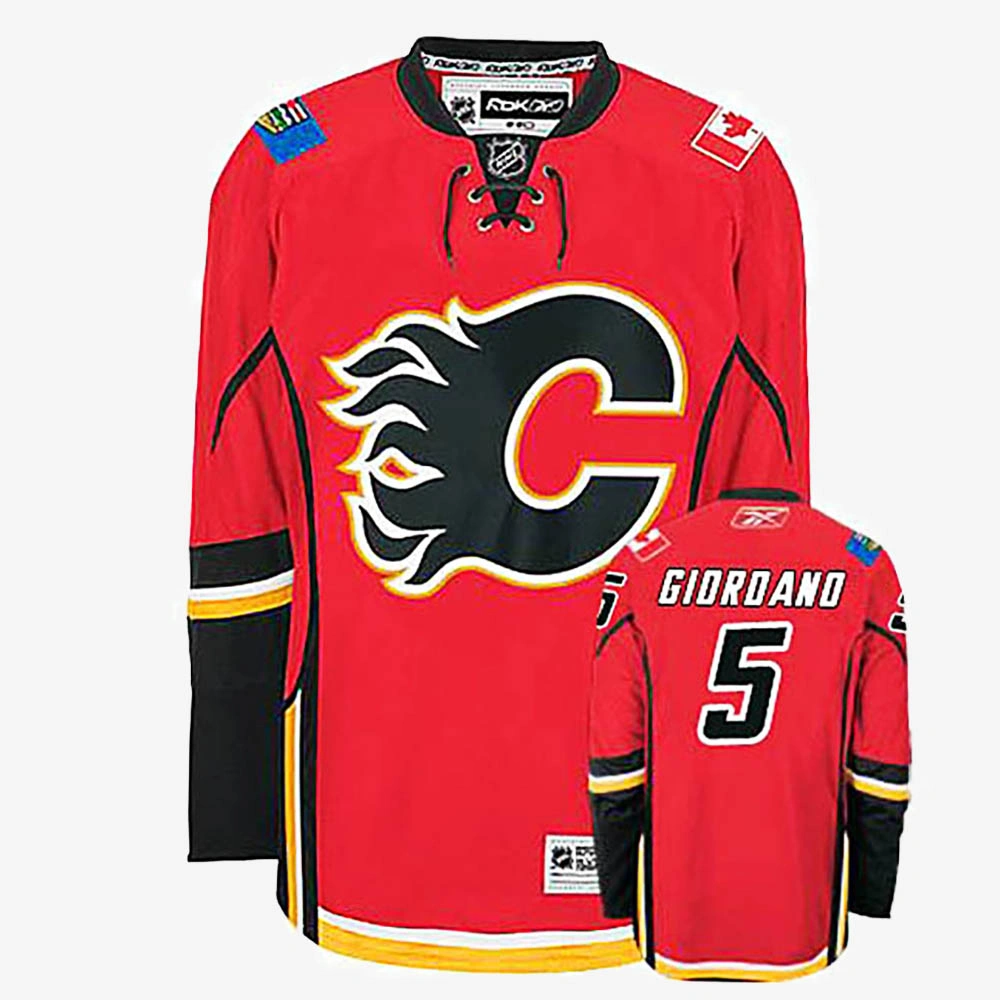 Women's Mark Giordano Calgary Flames Red Home Jersey