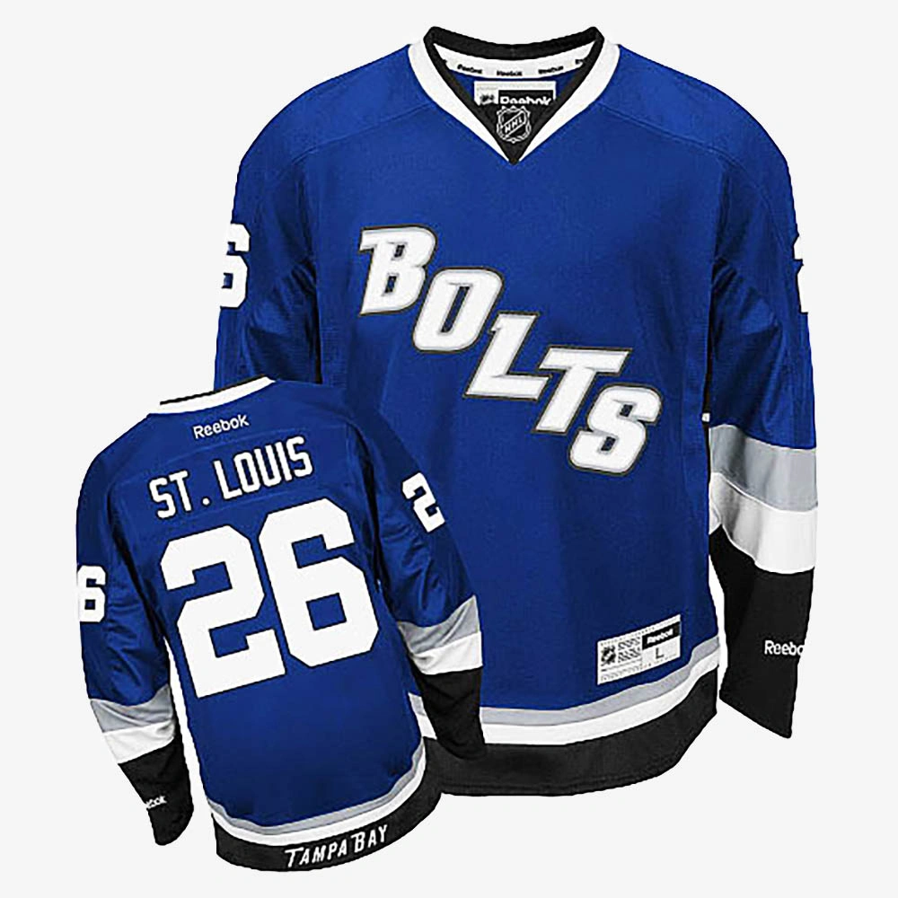 Women's Martin St. Louis Tampa Bay Lightning Royal Blue Alternate Jersey