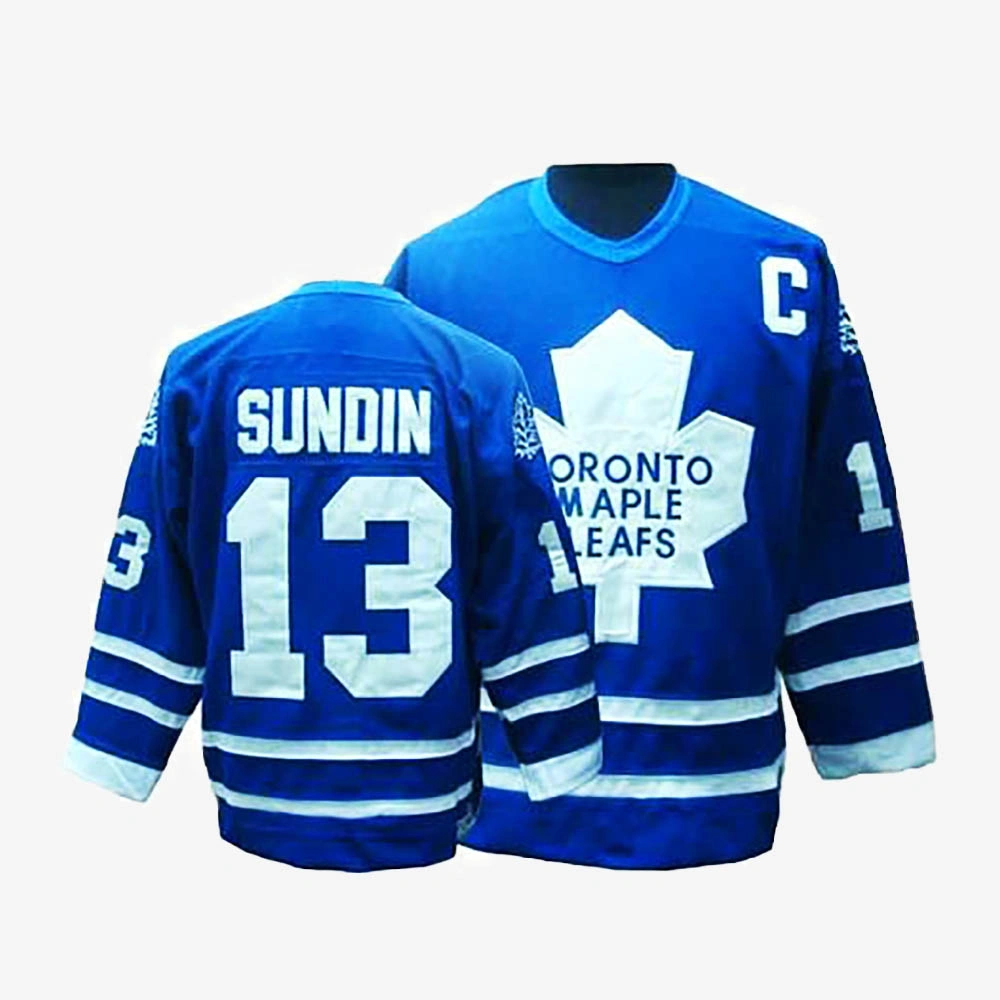 Mats Sundin Toronto Maple Leafs Royal Blue Throwback Jersey