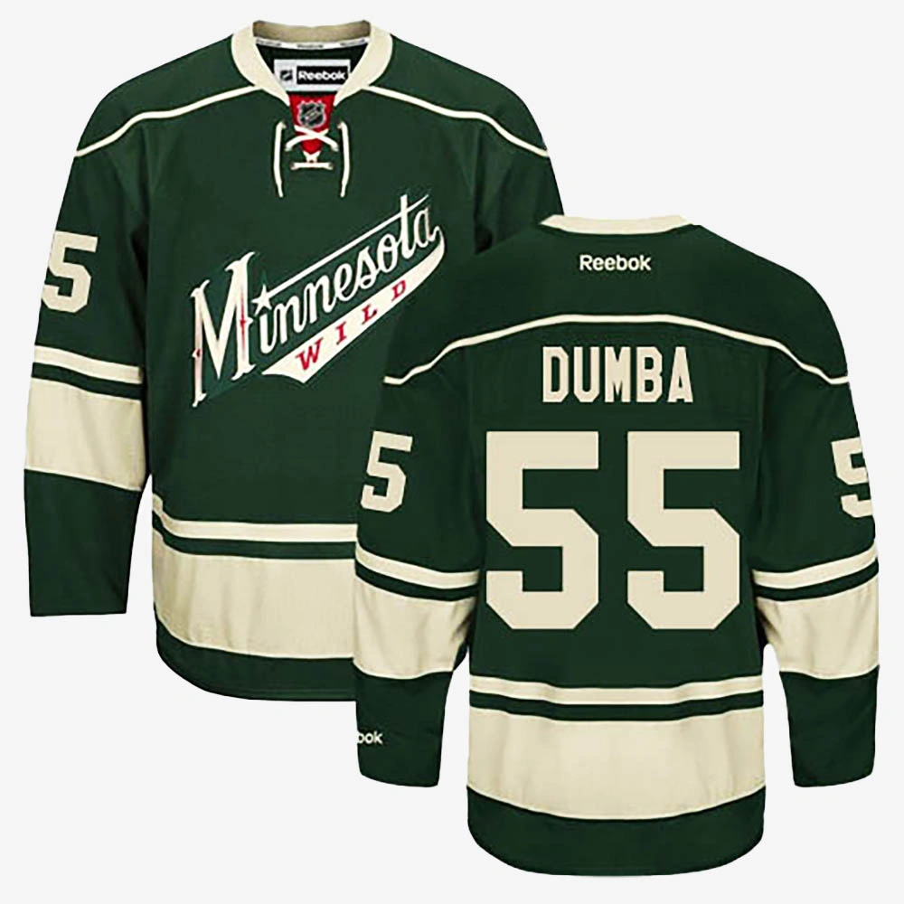Youth Matt Dumba Minnesota Wild Green Alternate Jersey