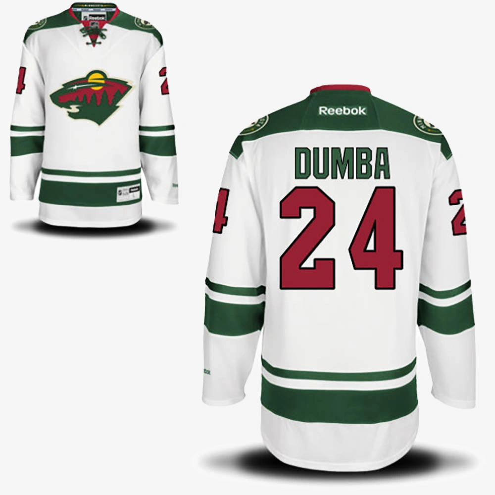 Matt Dumba Minnesota Wild White Away Jersey