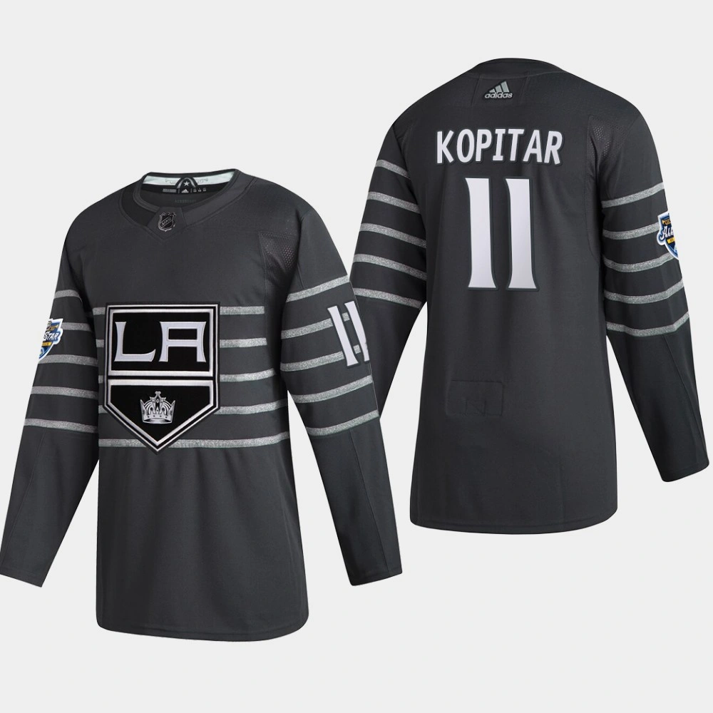 Women's Los Angeles Kings Anze Kopitar #11 2020 NHL All-Star Game Gray Authentic Jersey