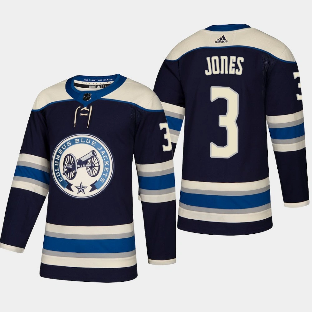 Women's Columbus Blue Jackets Seth Jones #3 2018-19 Navy Authentic Third Alternate Jersey Women's Columbus Blue Jackets Seth Jones #3 2018-19 Navy Authentic Third Alternate Jersey