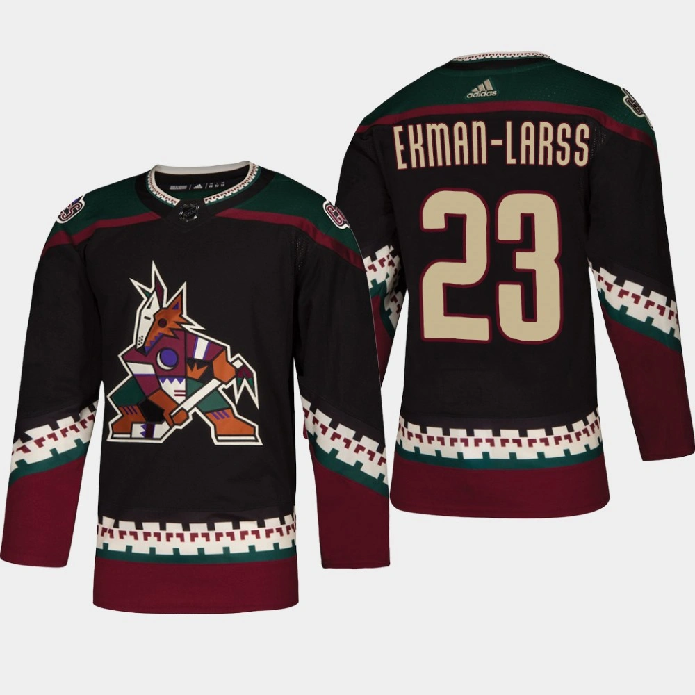 Youth Arizona Coyotes Oliver Ekman-Larsson #23 2018 Black Throwback Authentic Alternate Jersey