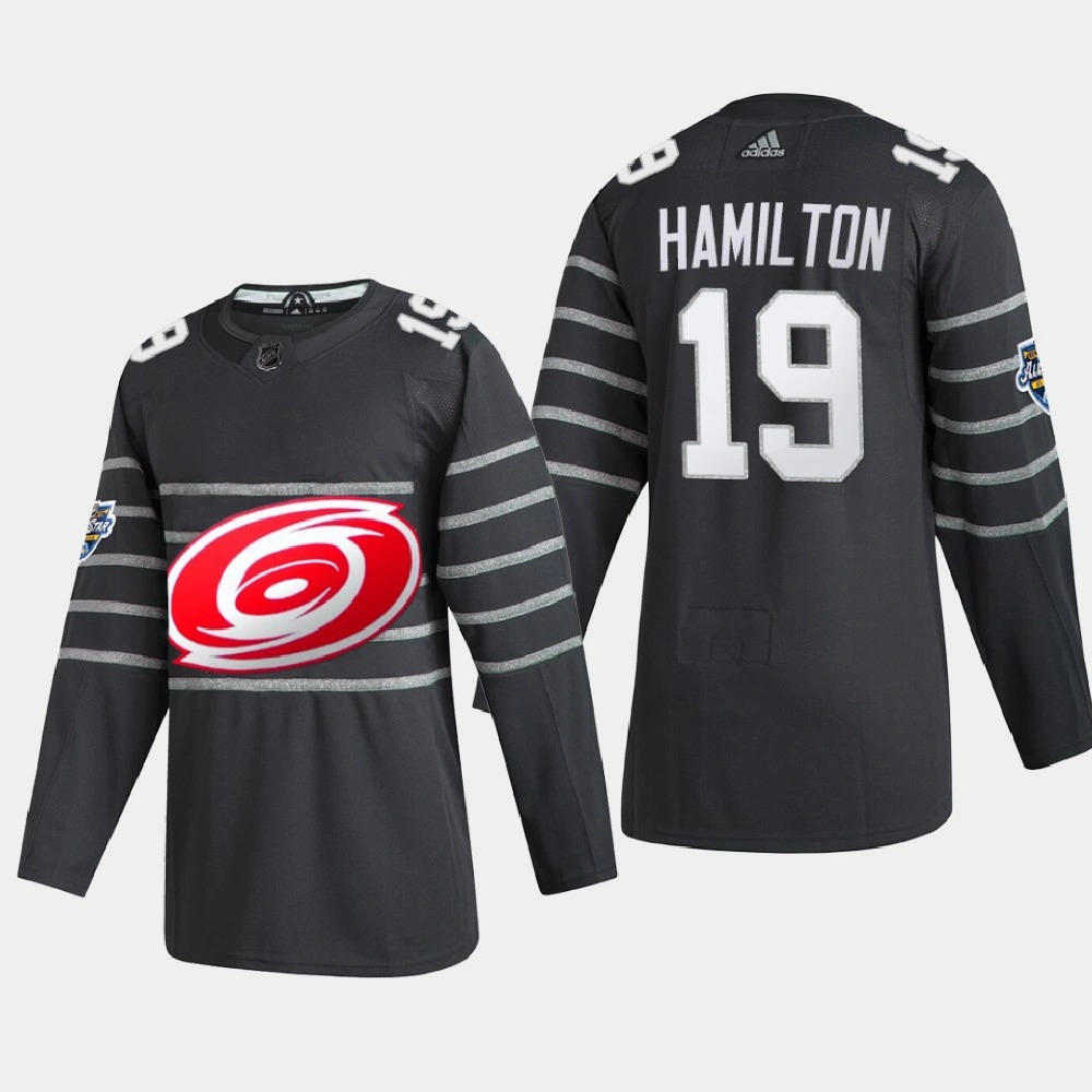 Men's Carolina Hurricanes Dougie Hamilton #19 2020 NHL All-Star Game Gray Authentic Jersey