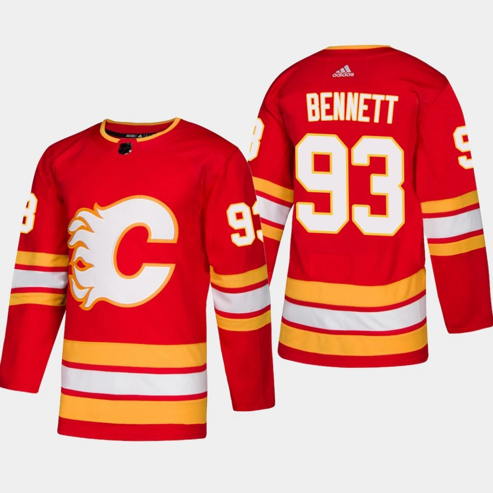 Youth Calgary Flames Sam Bennett #93 2018-19 Red Adidas Authentic Third Alternate Jersey Youth Calgary Flames Sam Bennett #93 2018-19 Red Adidas Authentic Third Alternate Jersey