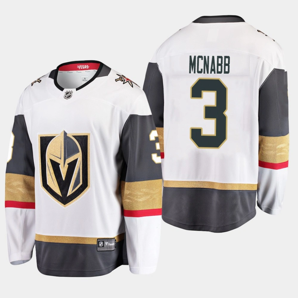 Vegas Golden Knights Brayden McNabb Breakaway Player White Away Jersey