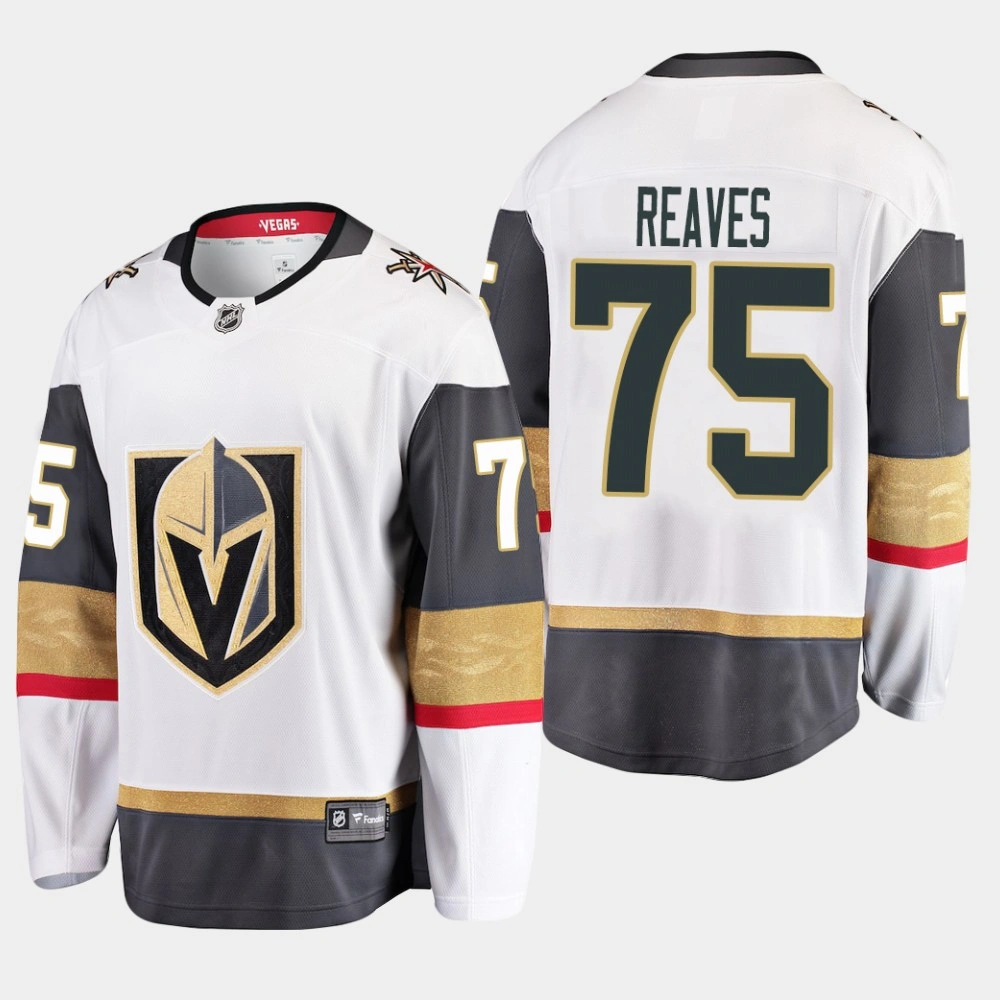 Vegas Golden Knights Ryan Reaves Breakaway White Away Jersey Vegas Golden Knights Ryan Reaves Breakaway White Away Jersey