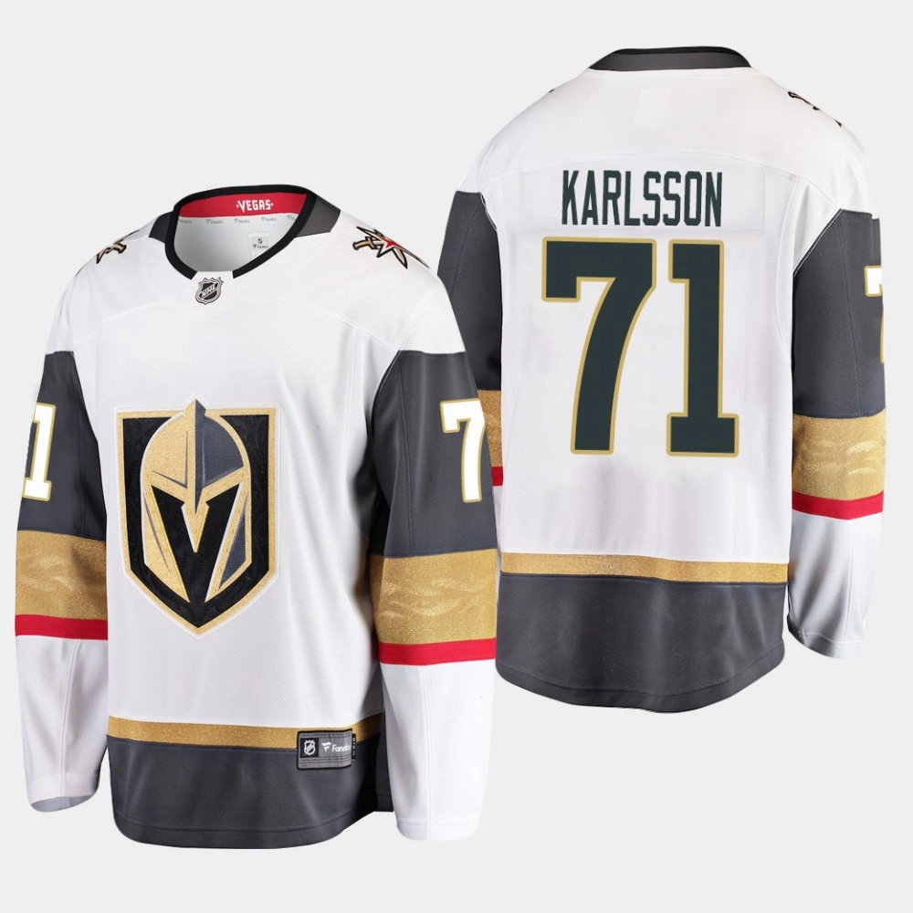 Women's Vegas Golden Knights William Karlsson Breakaway White Away Jersey