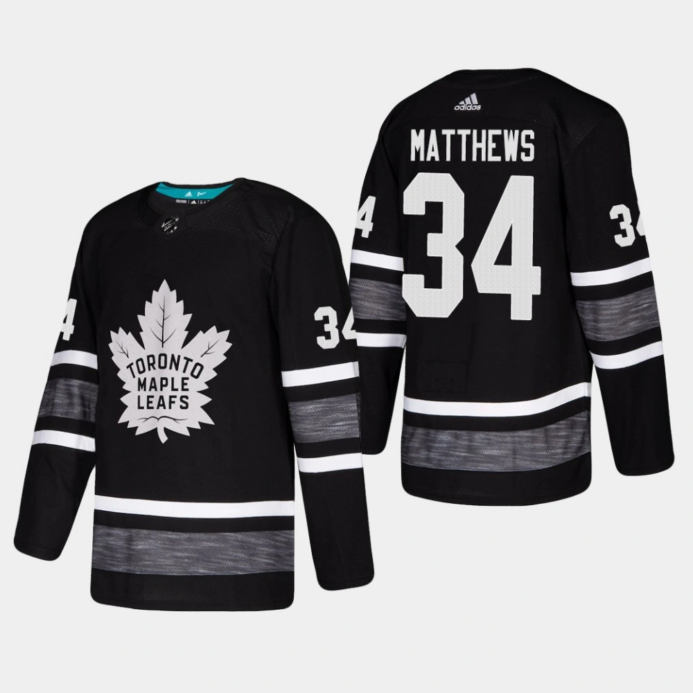 Auston Matthews Toronto Maple Leafs 2019 NHL All-Star Game Authentic Pro Parley Black Jersey Auston Matthews Toronto Maple Leafs 2019 NHL All-Star Game Authentic Pro Parley Black Jersey