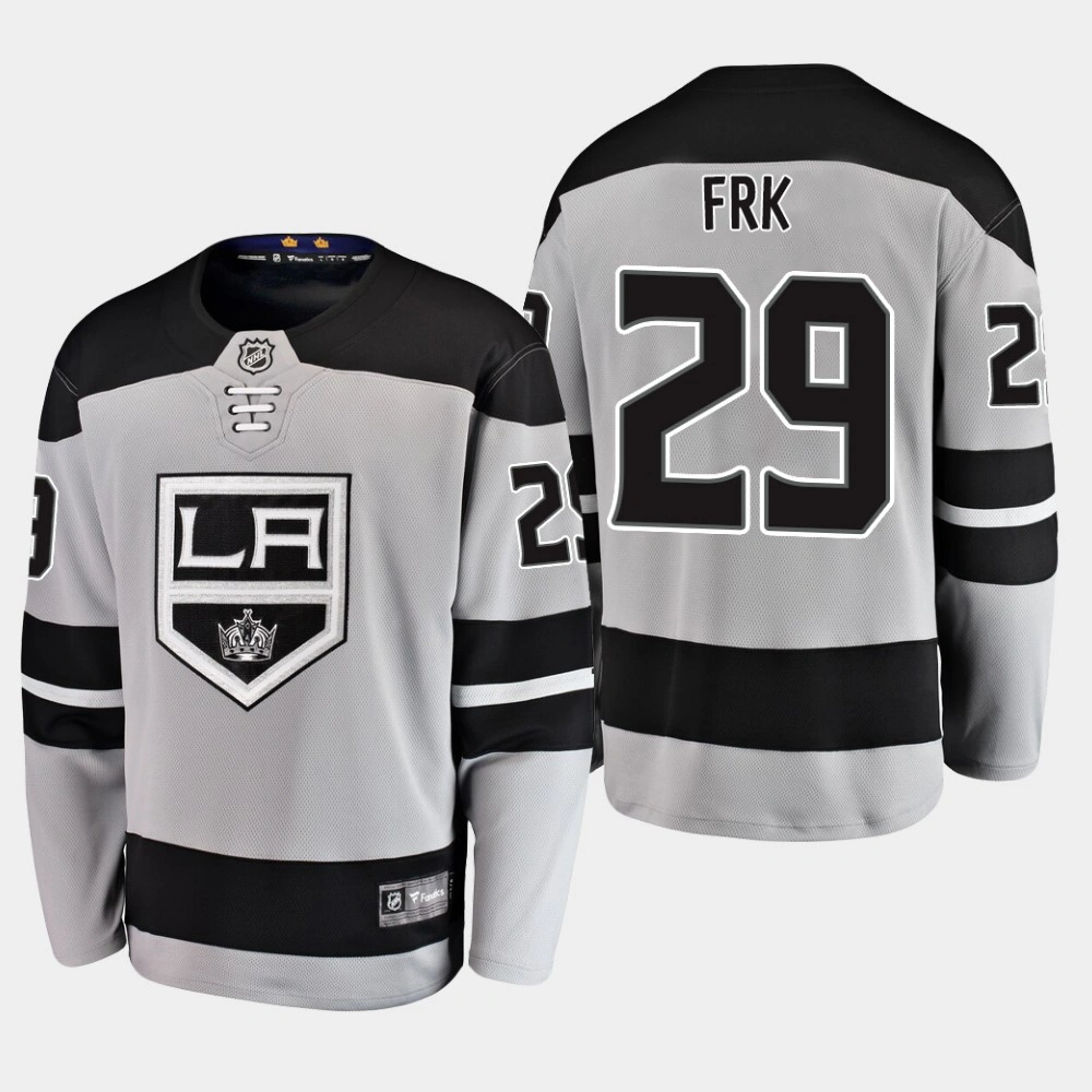 Women's Los Angeles Kings Martin Frk #29 Alternate Gray Breakaway Player Jersey
