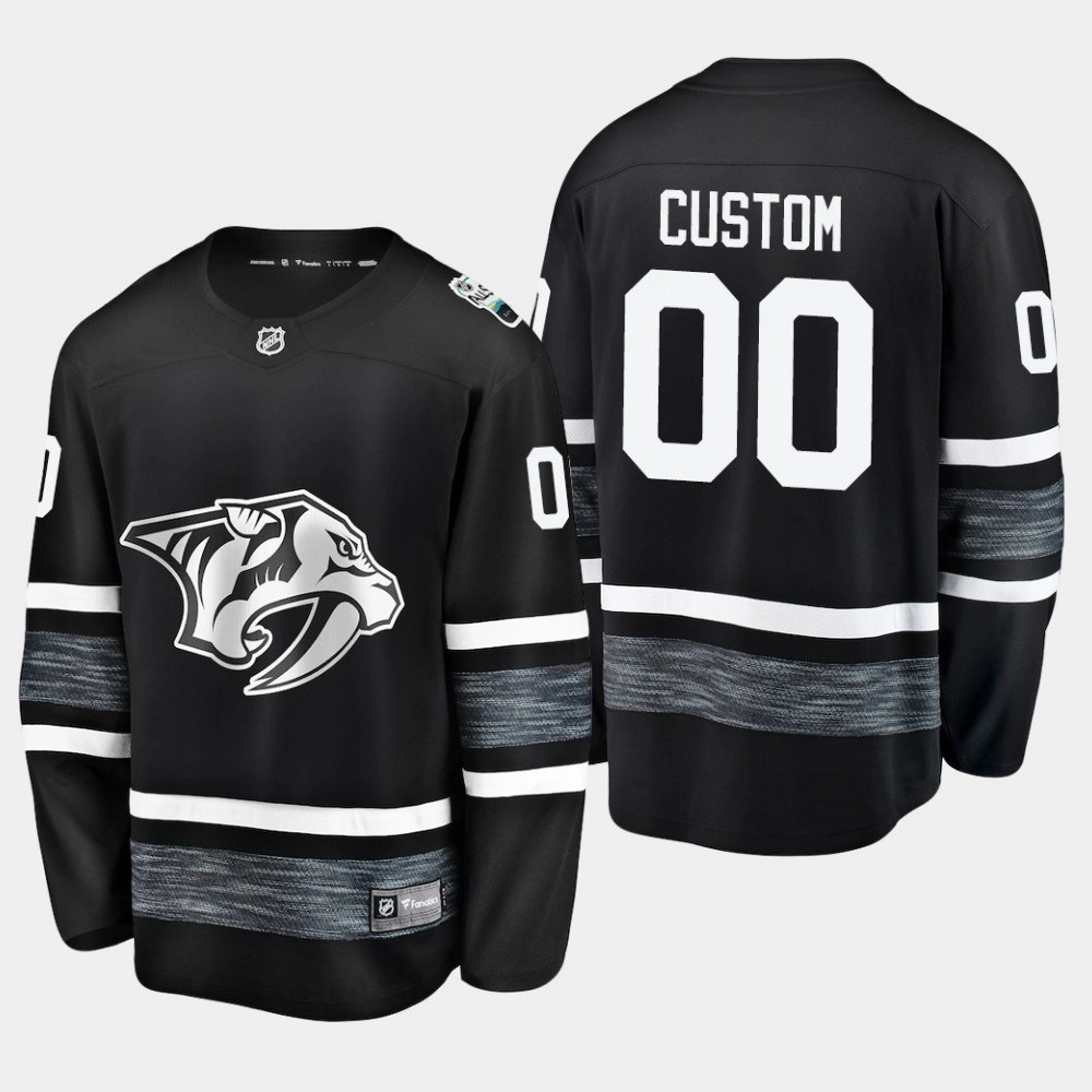 Nashville Predators Custom 2019 NHL All-Star Black Jersey