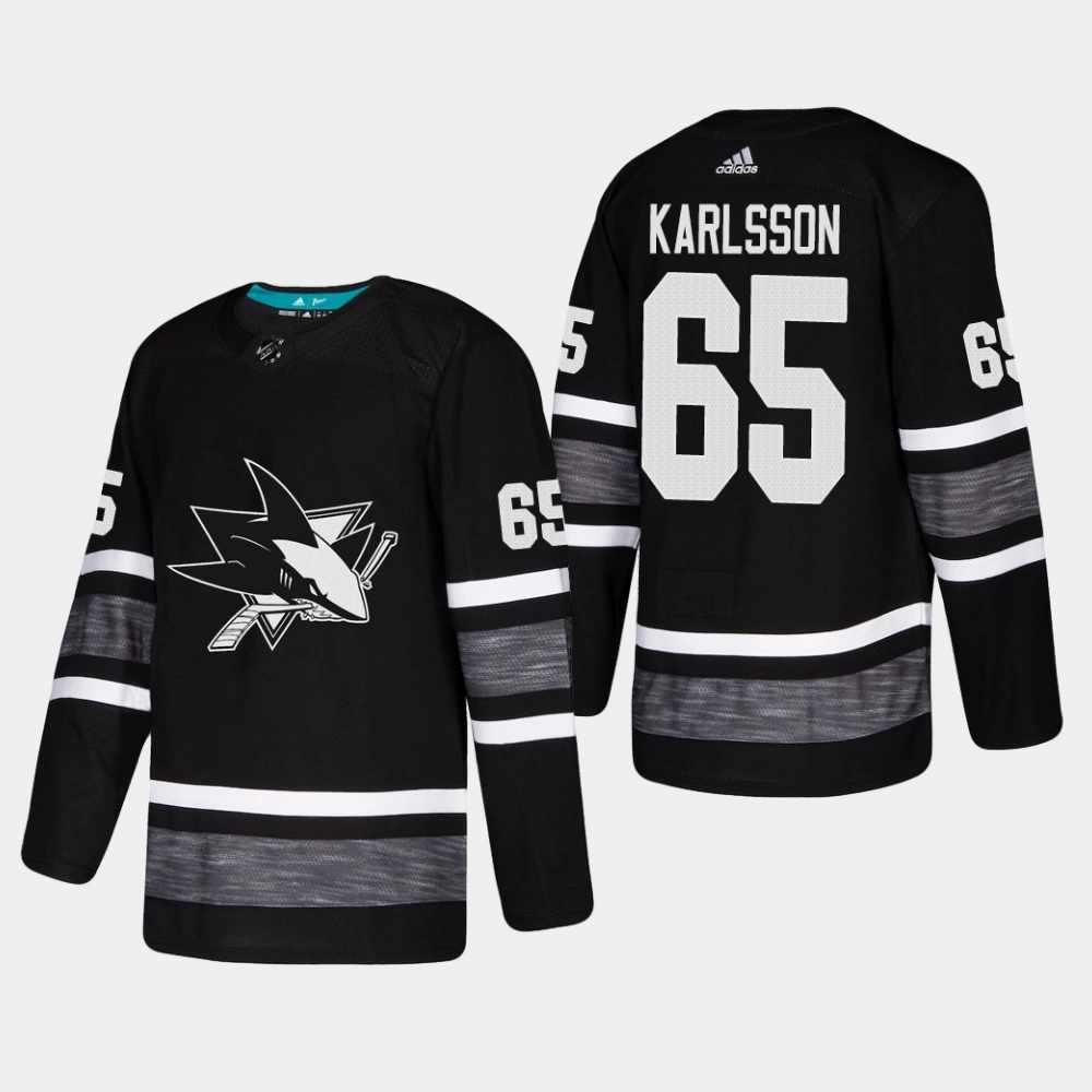 Erik Karlsson San Jose Sharks 2019 NHL All-Star Game Authentic Pro Parley Black Jersey Erik Karlsson San Jose Sharks 2019 NHL All-Star Game Authentic Pro Parley Black Jersey