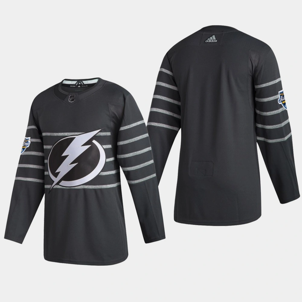 Tampa Bay Lightning 2020 NHL All-Star Game Authentic Adidas Gray Men's Jersey Tampa Bay Lightning 2020 NHL All-Star Game Authentic Adidas Gray Men's Jersey