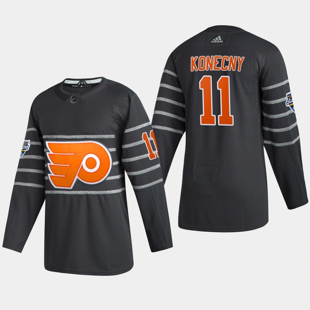 Youth Philadelphia Flyers Travis Konecny #11 2020 NHL All-Star Game Gray Authentic Jersey