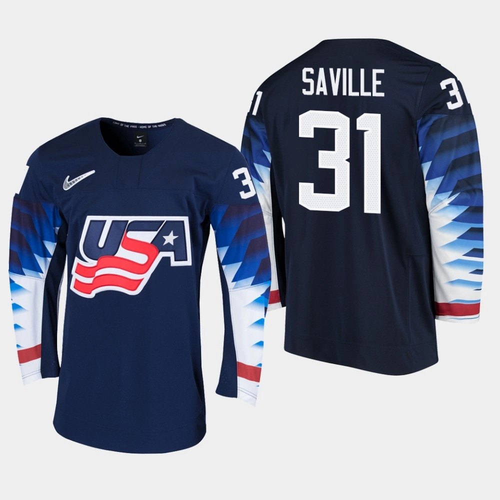 Women's USA Team Isaiah Saville #31 2020 IIHF World Junior Championship Black Jersey Women's USA Team Isaiah Saville #31 2020 IIHF World Junior Championship Black Jersey