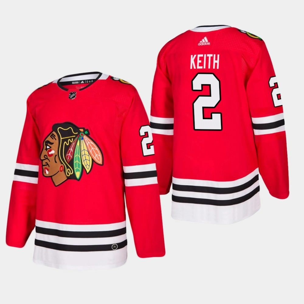 Women's Blackhawks Duncan Keith #2 2019-20 Home Authentic Red Player Jersey Women's Blackhawks Duncan Keith #2 2019-20 Home Authentic Red Player Jersey