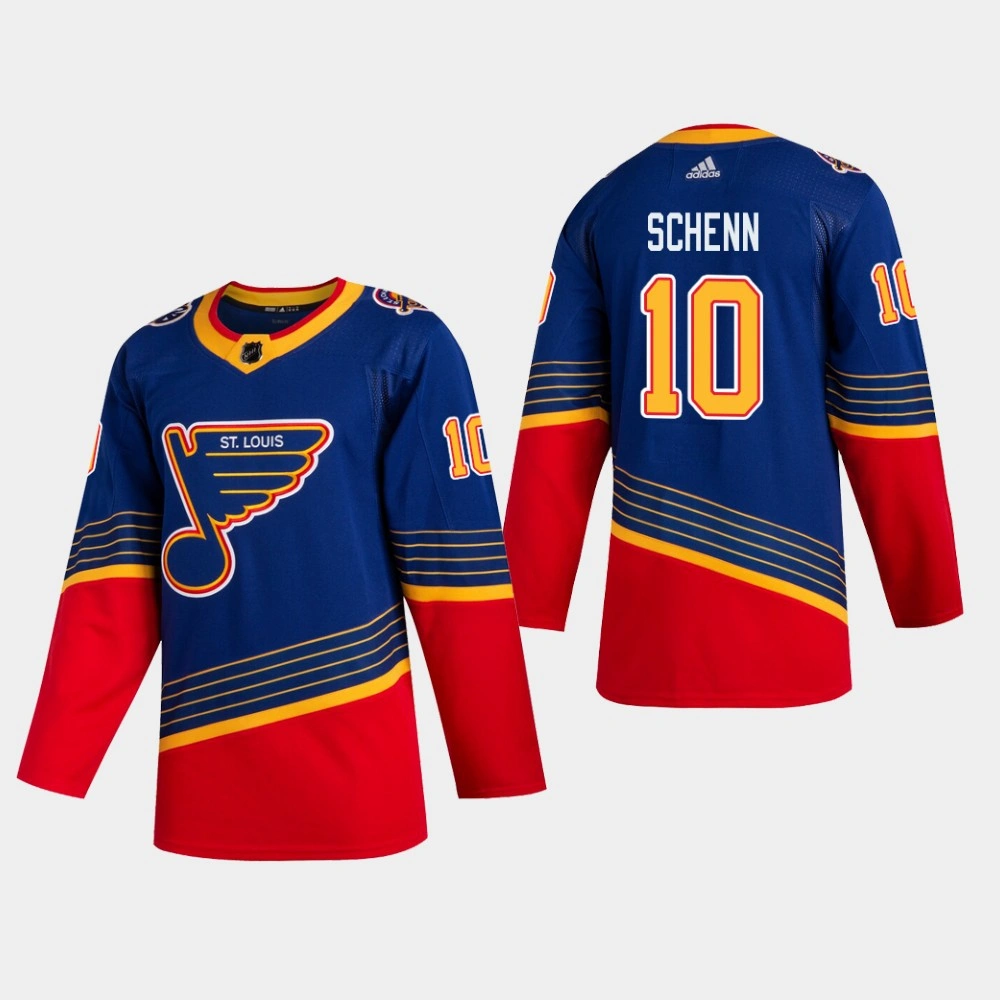 Youth Blues Brayden Schenn #10 2019-20 Retro Authentic Blue Player Jersey Youth Blues Brayden Schenn #10 2019-20 Retro Authentic Blue Player Jersey