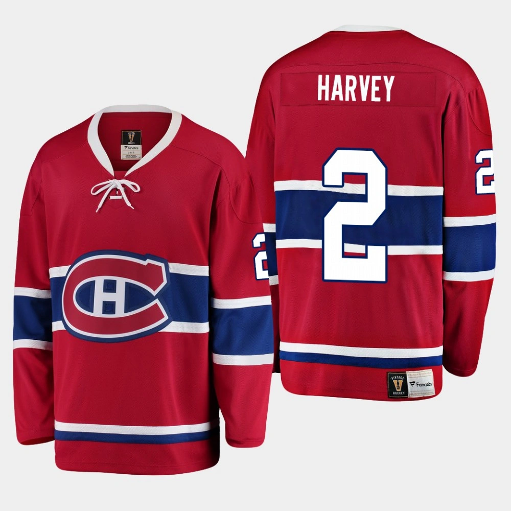 Women's Montreal Canadiens Doug Harvey Heritage Premier Breakaway Player Red Jersey Women's Montreal Canadiens Doug Harvey Heritage Premier Breakaway Player Red Jersey