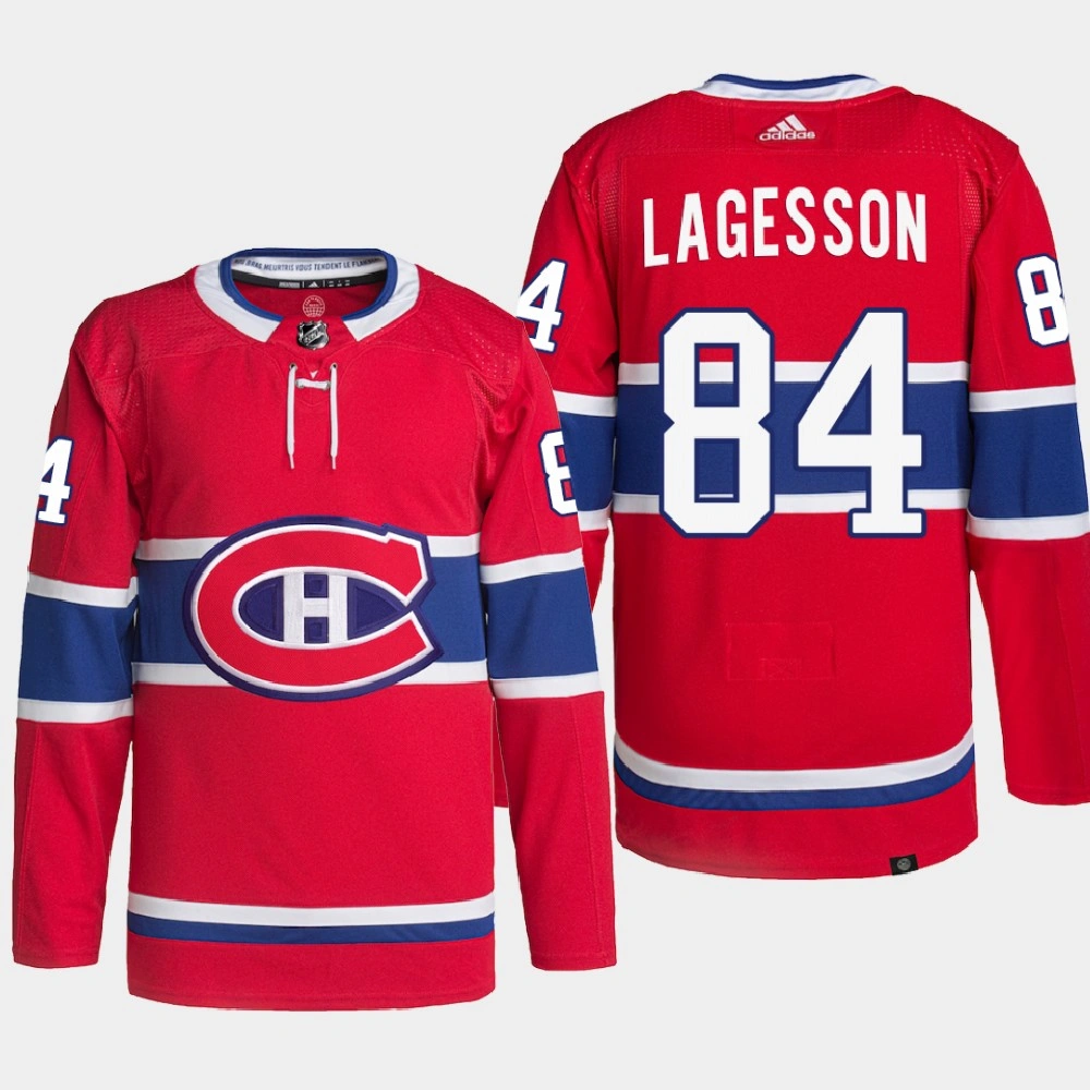 Women's Montreal Canadiens William Lagesson Red Primegreen Authentic Pro Home Jersey 2022 Women's Montreal Canadiens William Lagesson Red Primegreen Authentic Pro Home Jersey 2022
