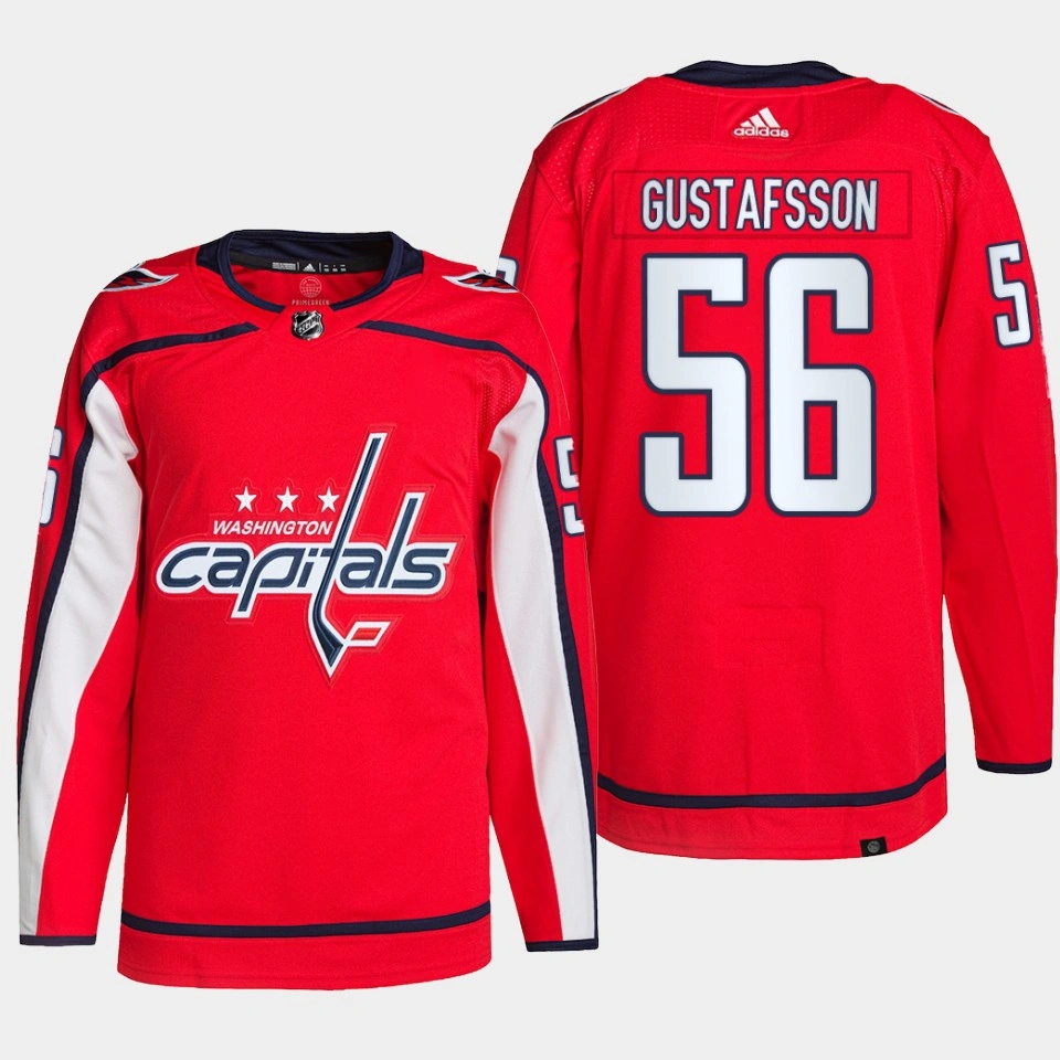 Youth Washington Capitals Erik Gustafsson Red Home Primegreen Authentic Jersey 2022