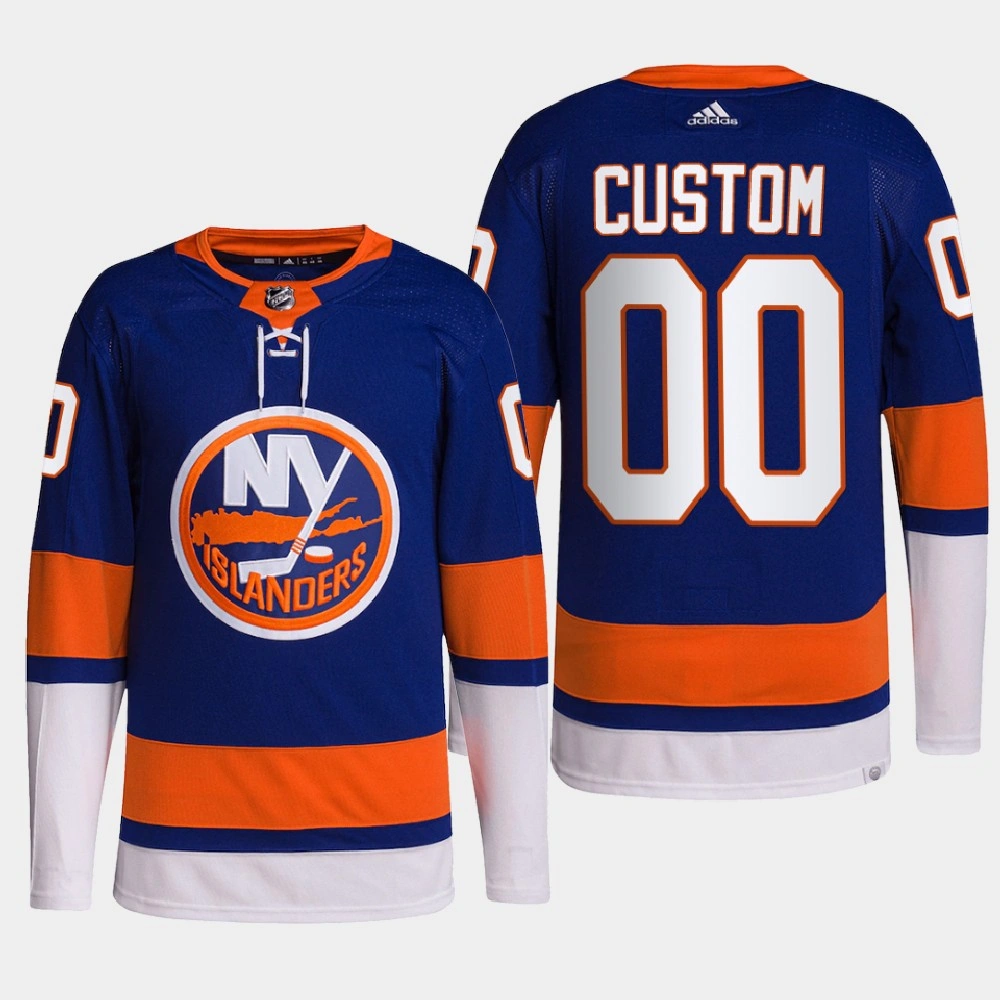 New York Islanders Home Royal Primegreen Authentic Pro 2022 Jersey Custom New York Islanders Home Royal Primegreen Authentic Pro 2022 Jersey Custom