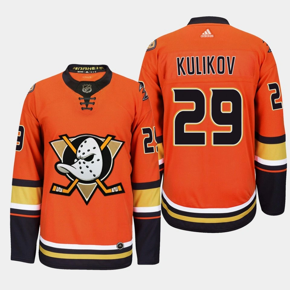 Youth Dmitry Kulikov #29 Anaheim Ducks Orange Jersey Authentic Alternate Youth Dmitry Kulikov #29 Anaheim Ducks Orange Jersey Authentic Alternate