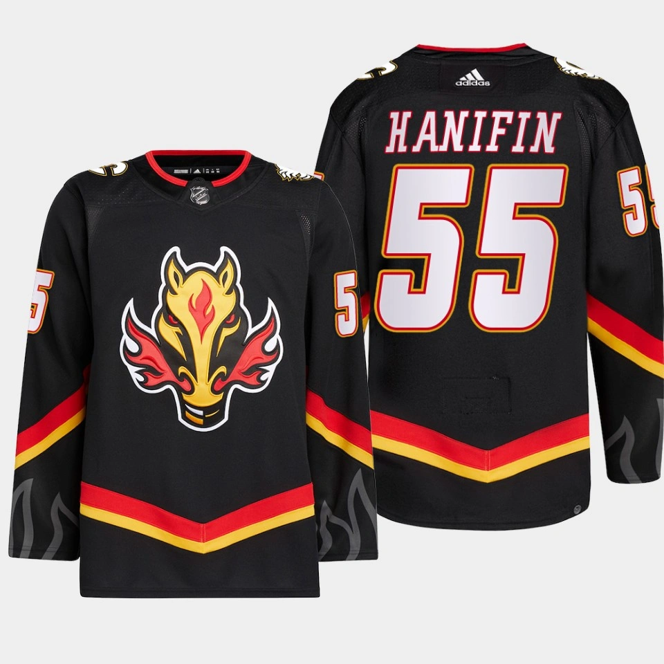 Noah Hanifin #55 Calgary Flames Black Jersey 2022-23 Blasty Alternate Primegreen Noah Hanifin #55 Calgary Flames Black Jersey 2022-23 Blasty Alternate Primegreen