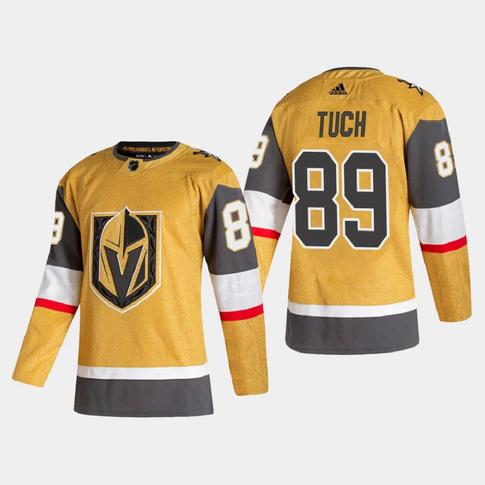 Women's Vegas Golden Knights Alex Tuch #89 2020-21 Alternate Authentic Player Gold Jersey Women's Vegas Golden Knights Alex Tuch #89 2020-21 Alternate Authentic Player Gold Jersey
