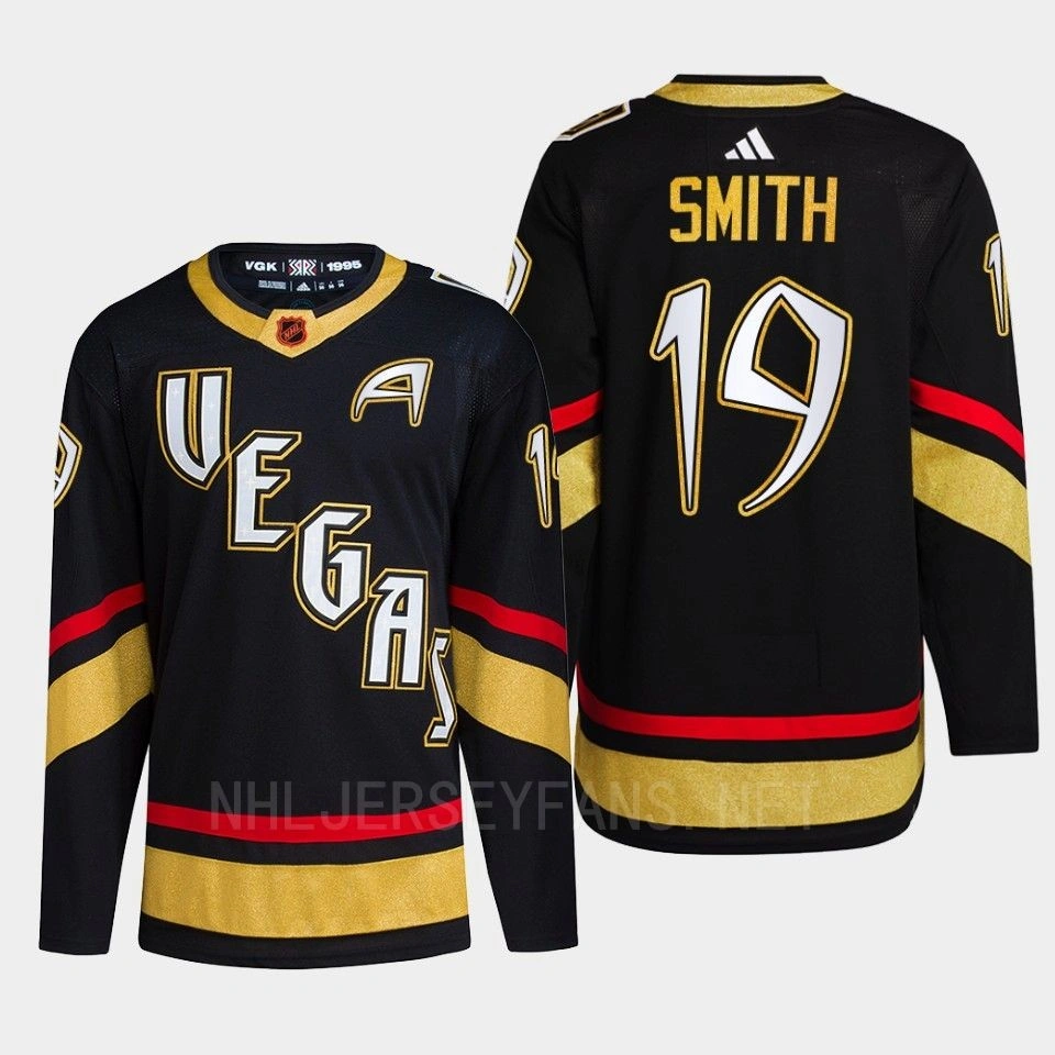 Reilly Smith Reverse Retro 2.0 2022 Vegas Golden Knights Black Jersey Primegreen Authentic #19