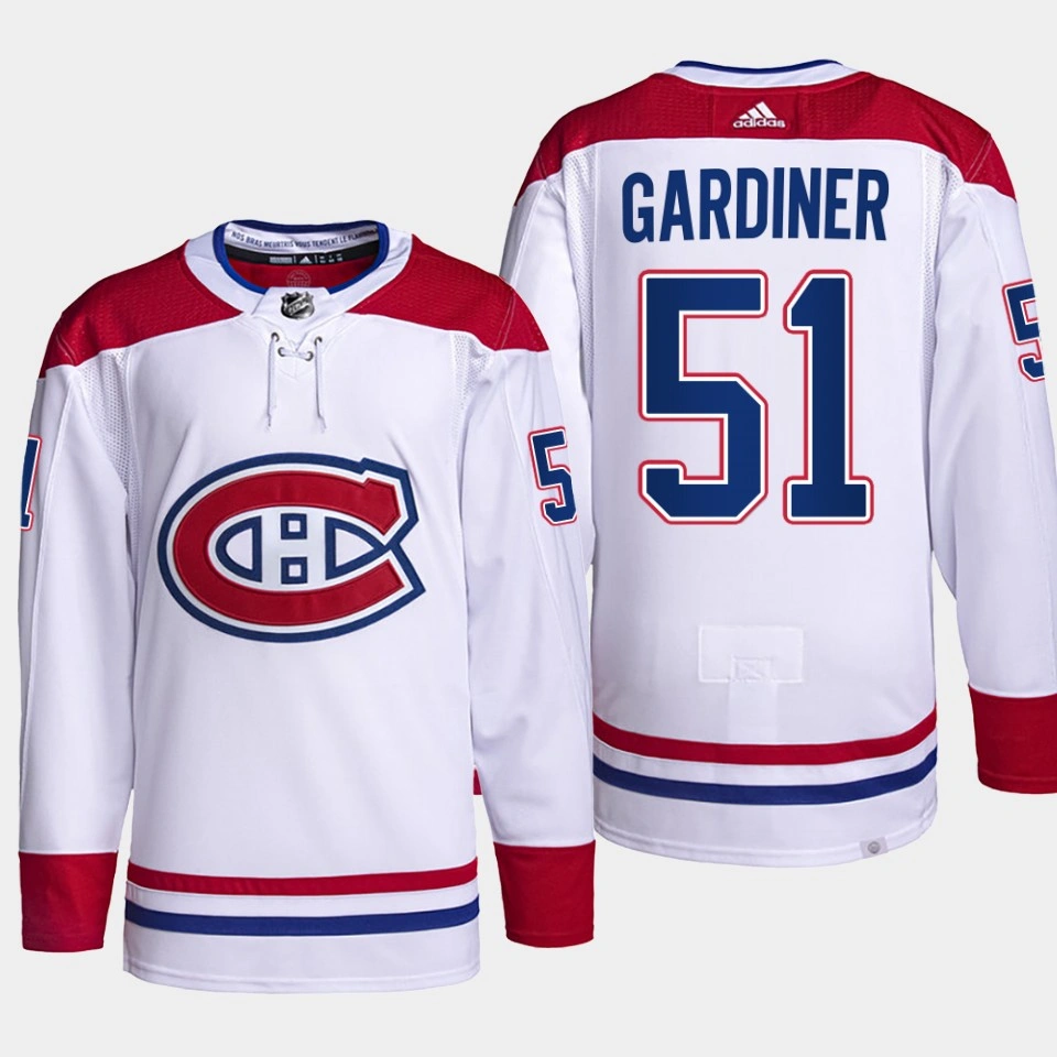 Jake Gardiner #51 Carolina Hurricanes White Jersey 2022-23 Authentic Pro Away PrimeGreen Jake Gardiner #51 Carolina Hurricanes White Jersey 2022-23 Authentic Pro Away PrimeGreen