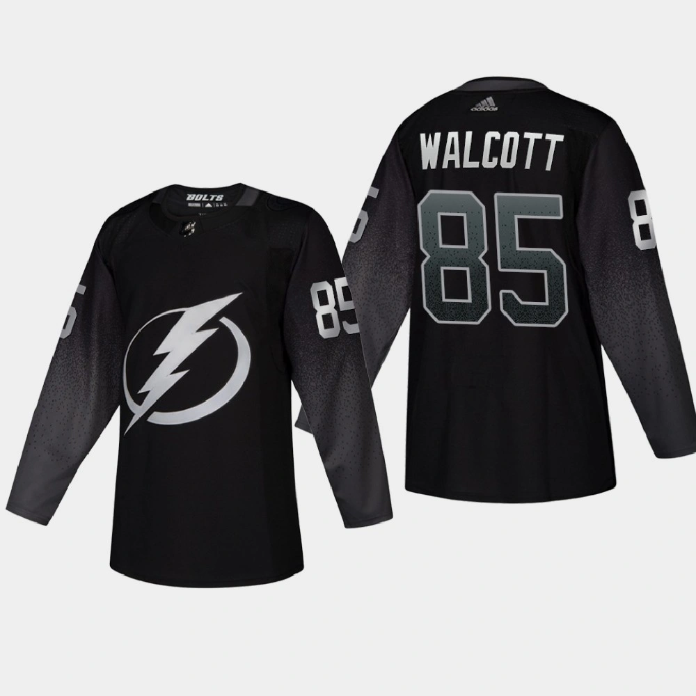 Tampa Bay Lightning Daniel Walcott #85 2021 Alternate Authentic Black Jersey Tampa Bay Lightning Daniel Walcott #85 2021 Alternate Authentic Black Jersey