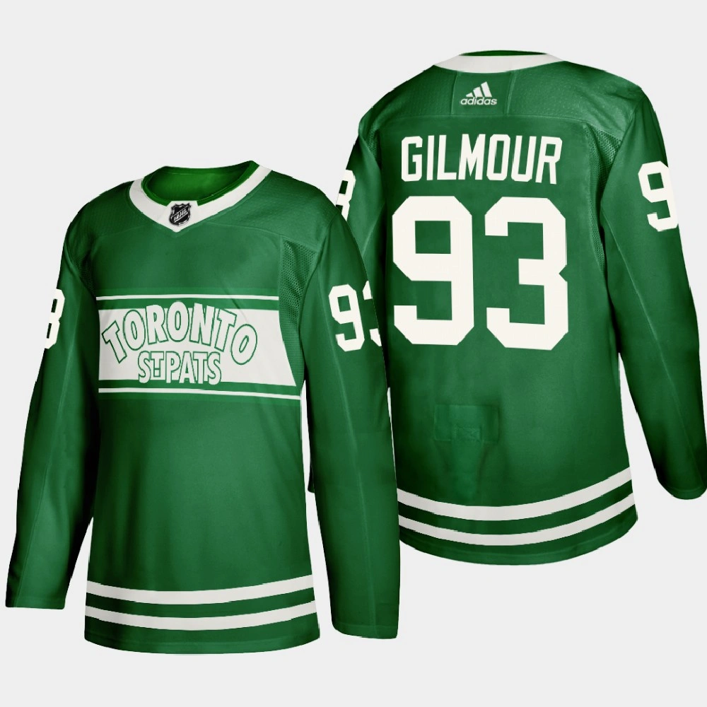 Toronto Maple Leafs St. Patricks Day Doug Gilmour Green Special Edition Jersey Toronto Maple Leafs St. Patricks Day Doug Gilmour Green Special Edition Jersey