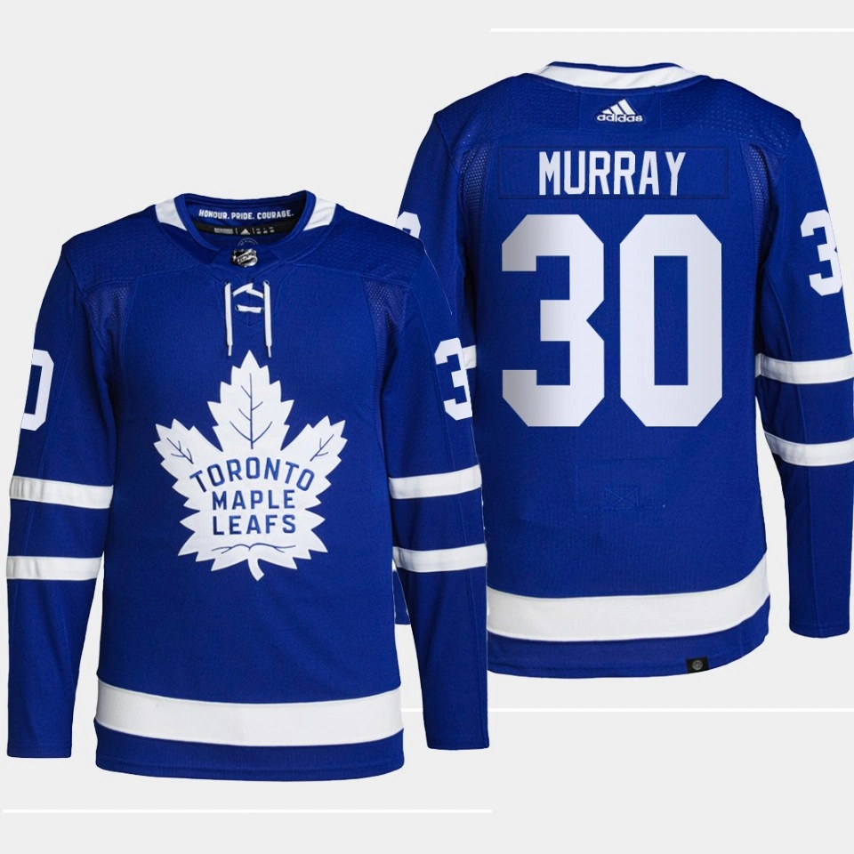 Matt Murray #30 Toronto Maple Leafs Blue Jersey 2022 Primegreen Authentic Home