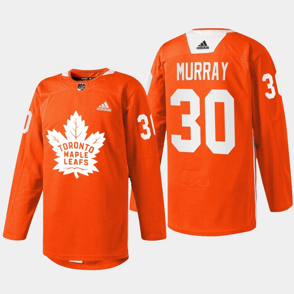 Youth Matt Murray Toronto Maple Leafs Every Child Matters 2022 Orange #30 Jersey Warmup