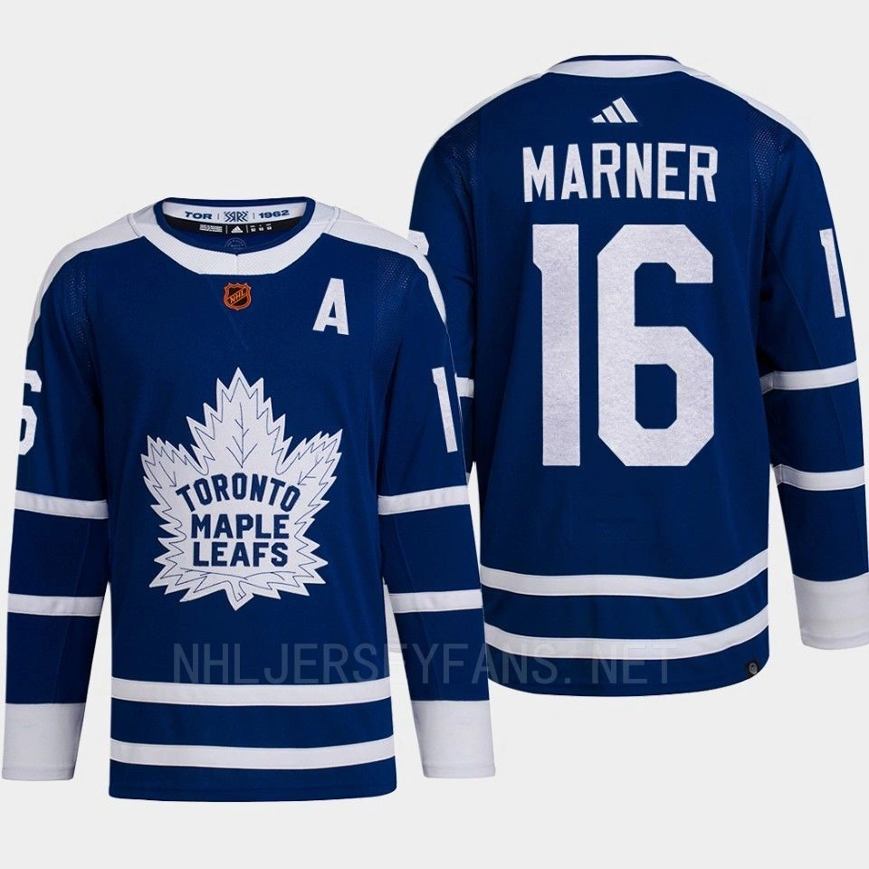 Women's Toronto Maple Leafs 2022 Reverse Retro 2.0 Mitch Marner Blue Authentic Primegreen Jersey Men's