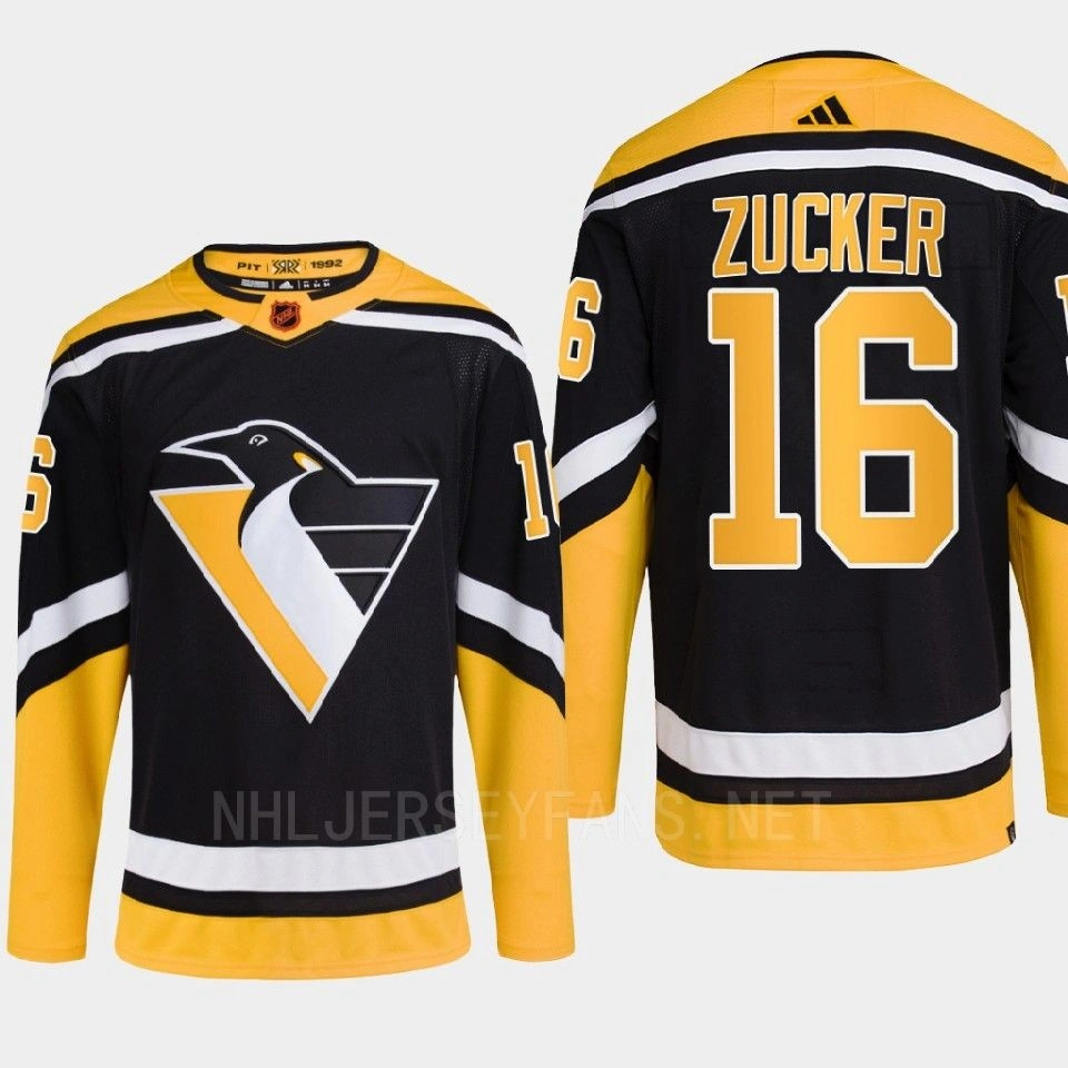 Women's Pittsburgh Penguins 2022 Reverse Retro 2.0 Jason Zucker Black Authentic Primegreen Jersey Men's Women's Pittsburgh Penguins 2022 Reverse Retro 2.0 Jason Zucker Black Authentic Primegreen Jersey Men's