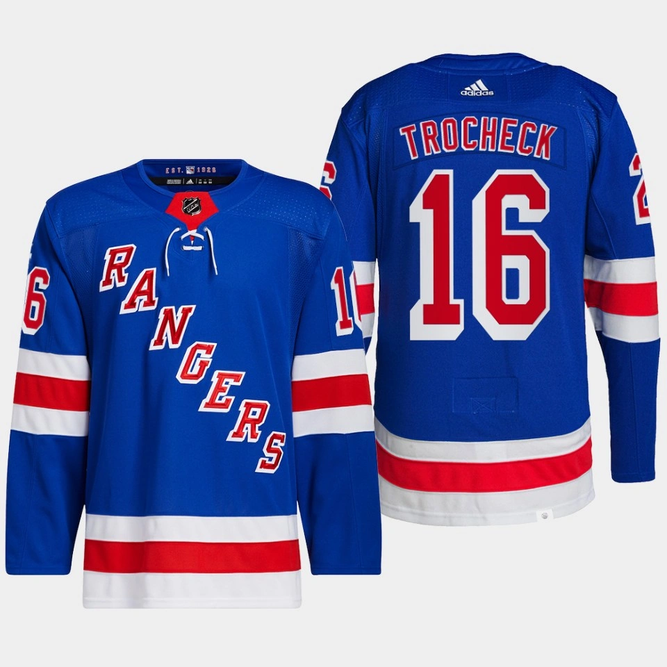 Vincent Trocheck #16 New York Rangers Royal Jersey 2022 Primegreen Authentic Home Vincent Trocheck #16 New York Rangers Royal Jersey 2022 Primegreen Authentic Home