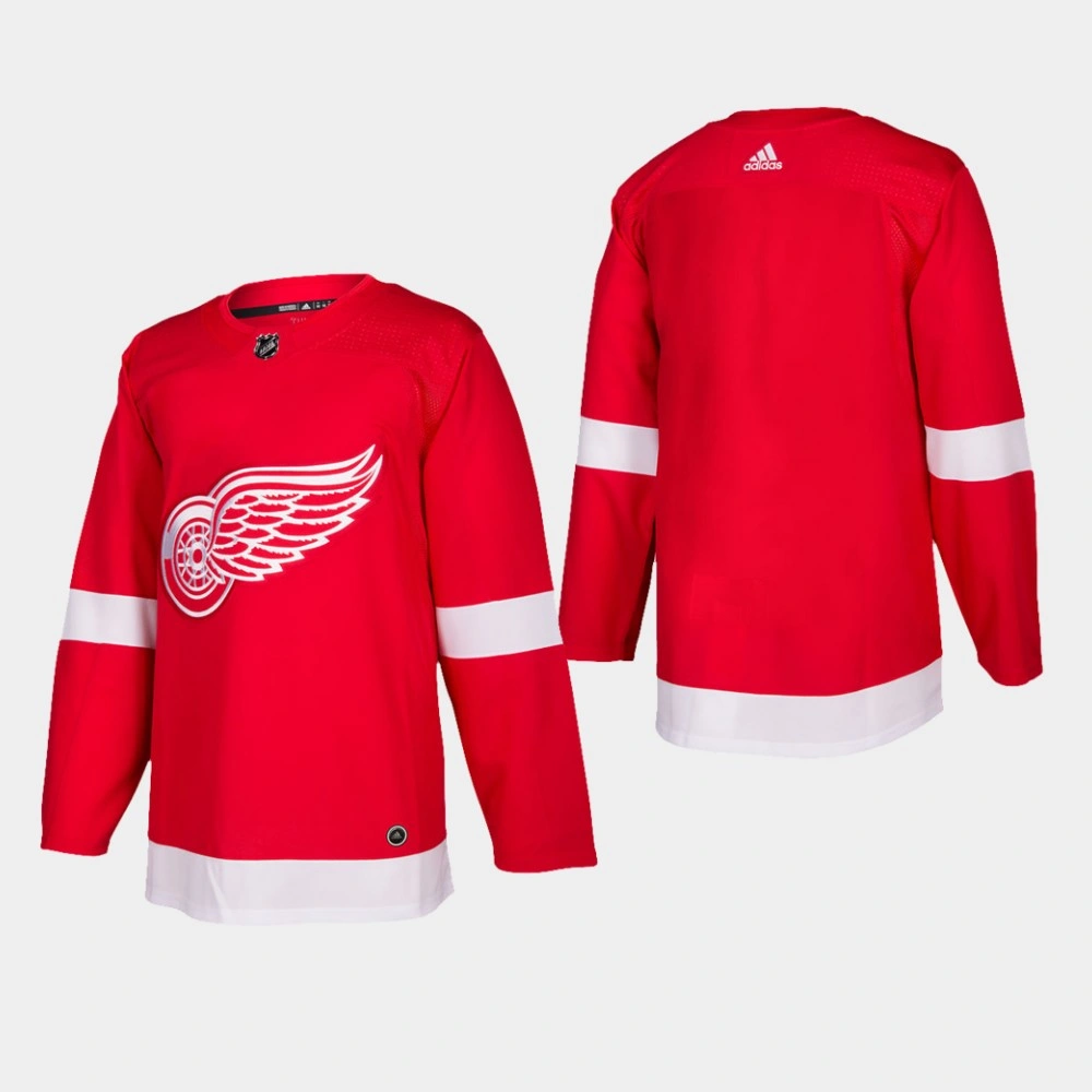 Women's Detroit Red Wings Home Authentic Blank Red Jersey