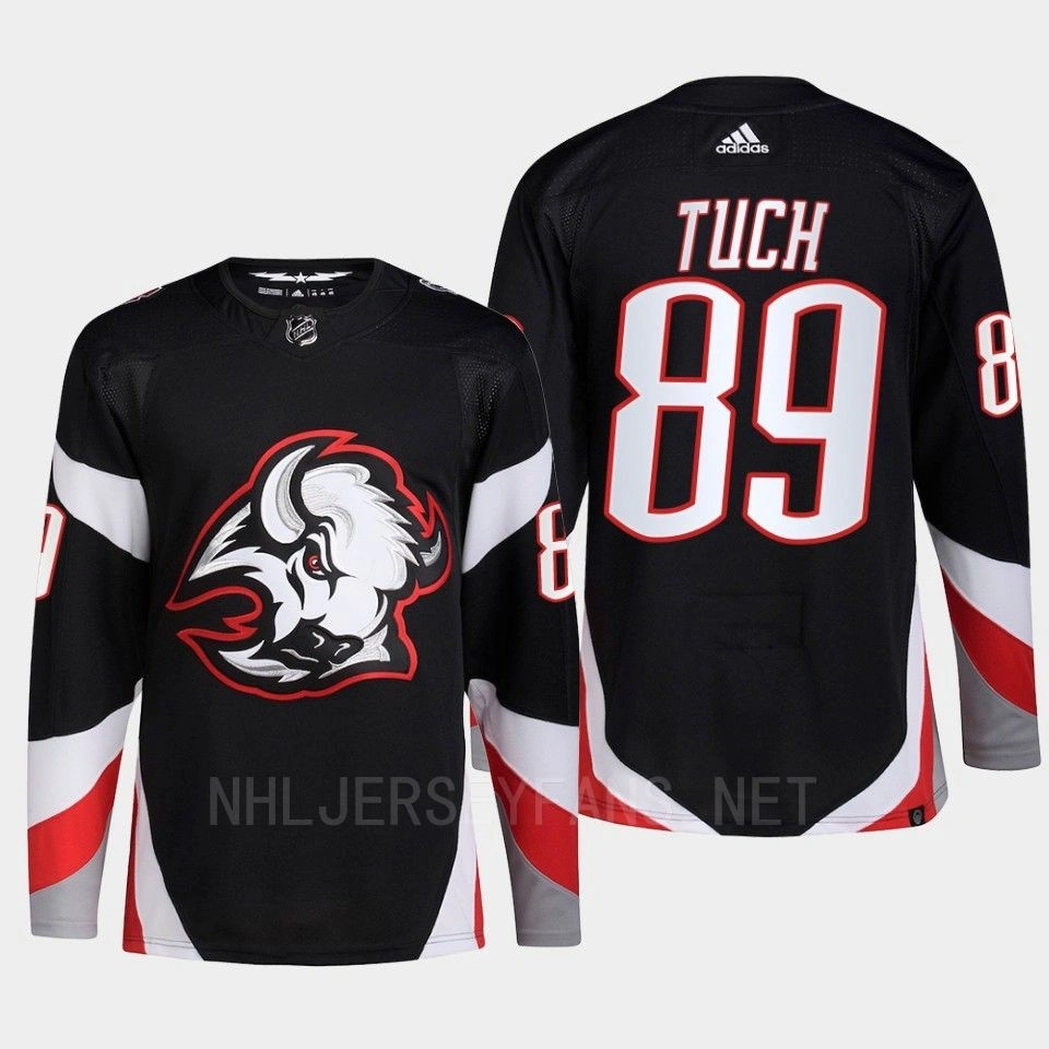 Women's Buffalo Sabres 2022-23 Goathead Third Alex Tuch Black Primegreen Authentic Jersey Men's
