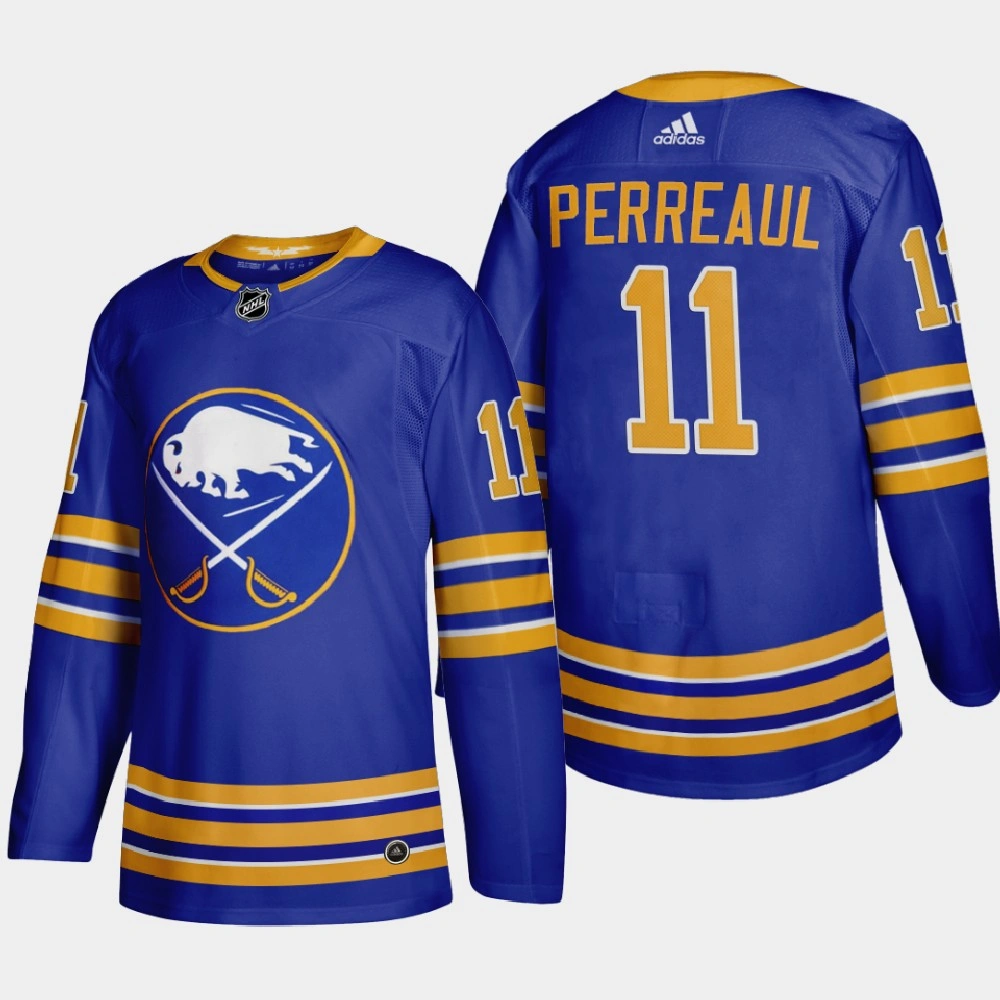 Buffalo Sabres Gilbert Perreault #11 2020-21 Home Return to Royal Authentic Royal Blue Jersey Buffalo Sabres Gilbert Perreault #11 2020-21 Home Return to Royal Authentic Royal Blue Jersey