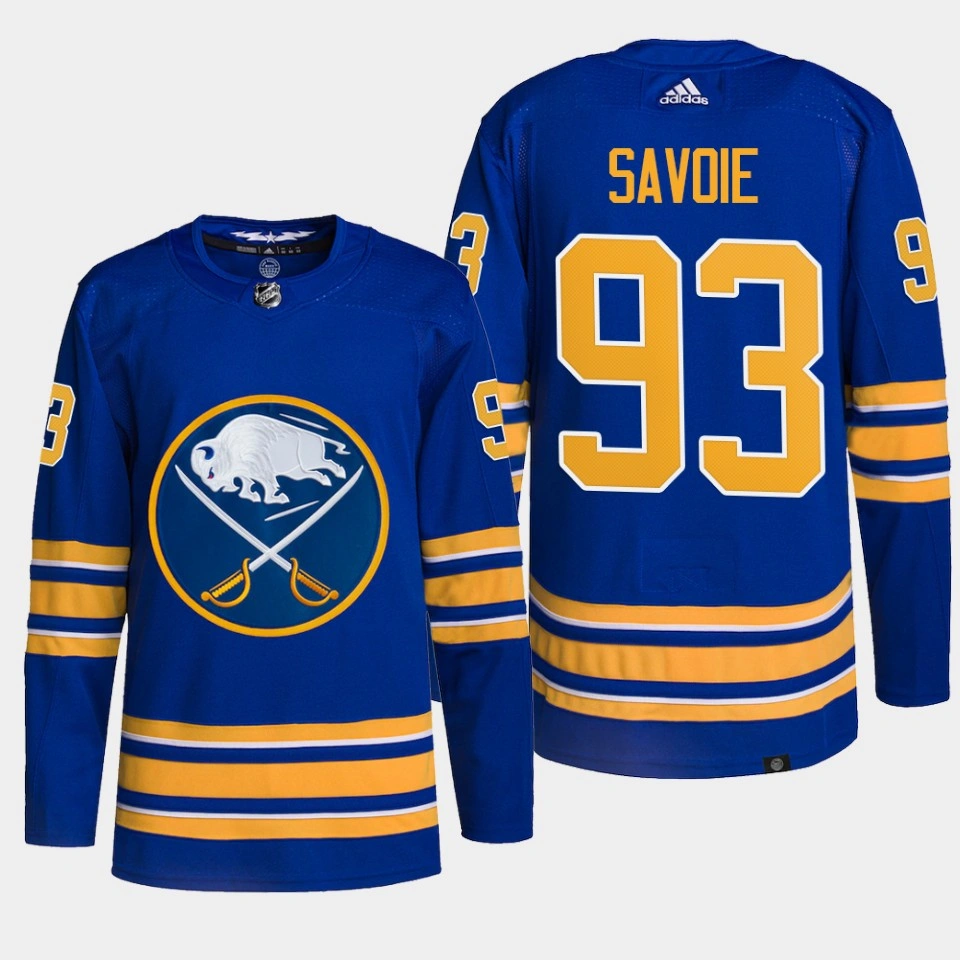 Matthew Savoie Buffalo Sabres 2022 NHL Draft Royal Jersey Authentic Primegreen Home Matthew Savoie Buffalo Sabres 2022 NHL Draft Royal Jersey Authentic Primegreen Home