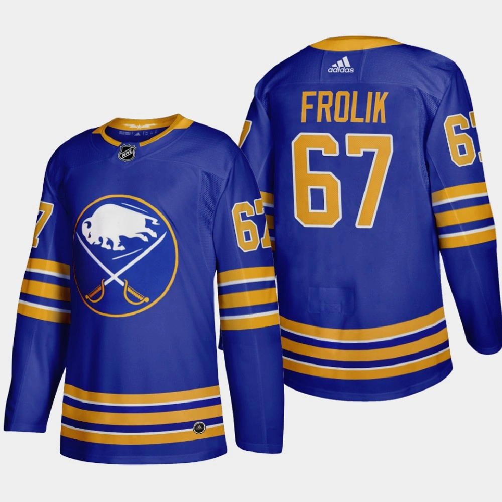 Buffalo Sabres Michael Frolik #67 2020-21 Home Return to Royal Authentic Royal Blue Jersey