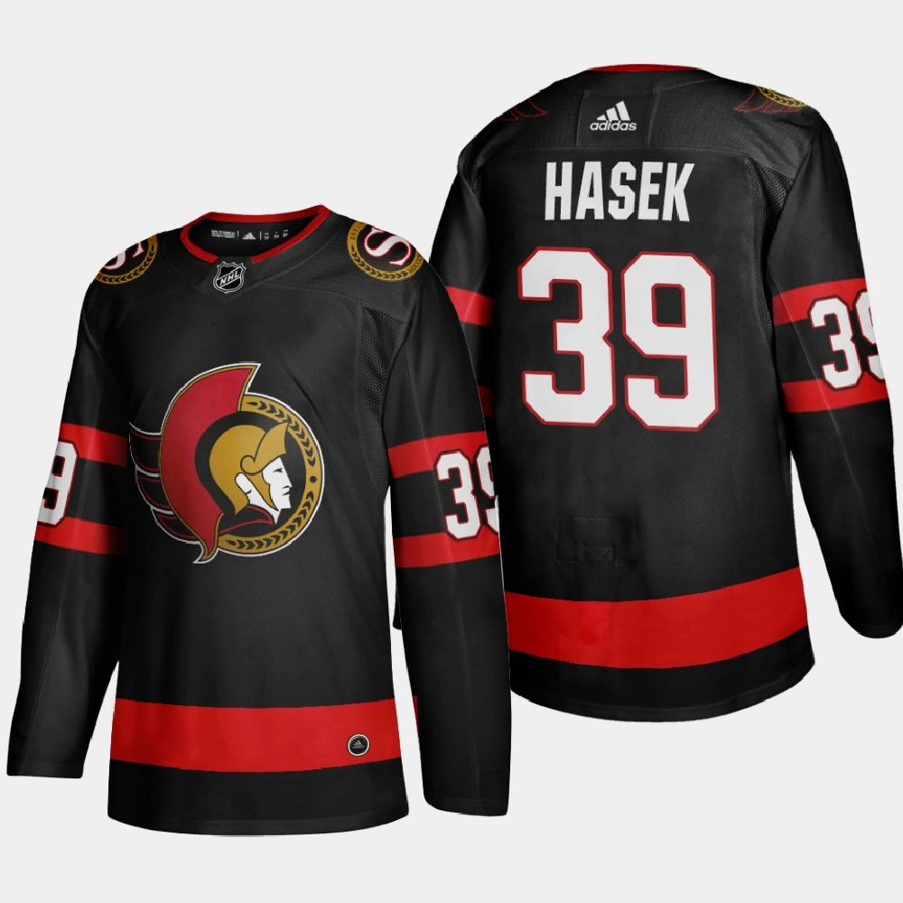Ottawa Senators Dominik Hasek #39 2020-21 Home Authentic Black Jersey Ottawa Senators Dominik Hasek #39 2020-21 Home Authentic Black Jersey